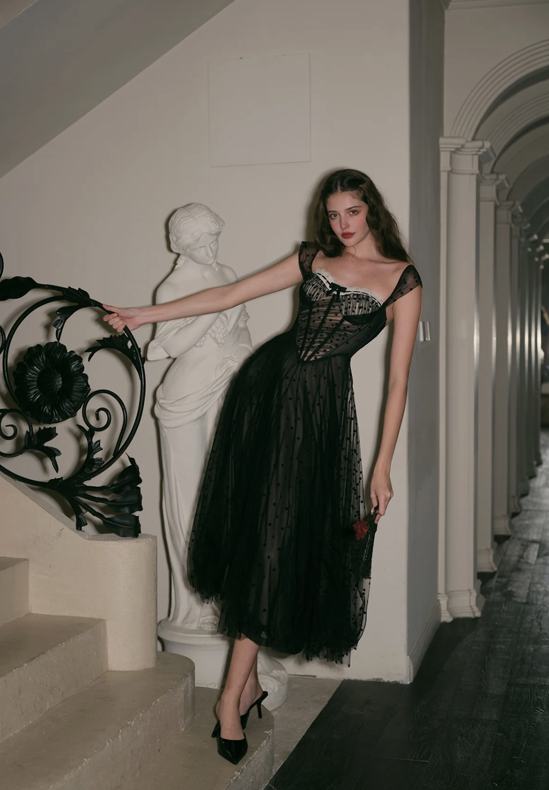 Lacemade Dream Harbor Midnight Dress