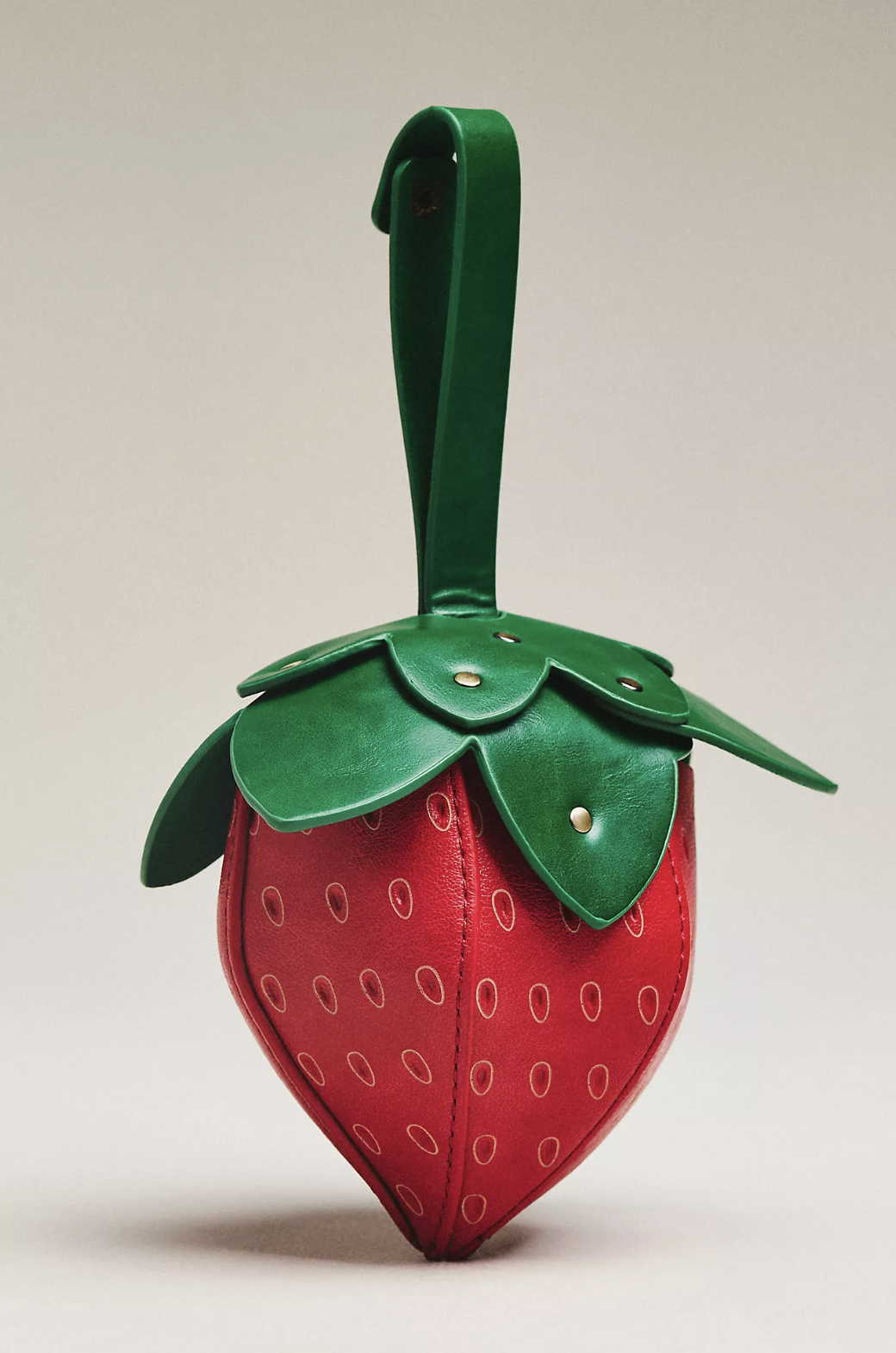 Anthropologie Melie Bianco Strawberry Mini Bag