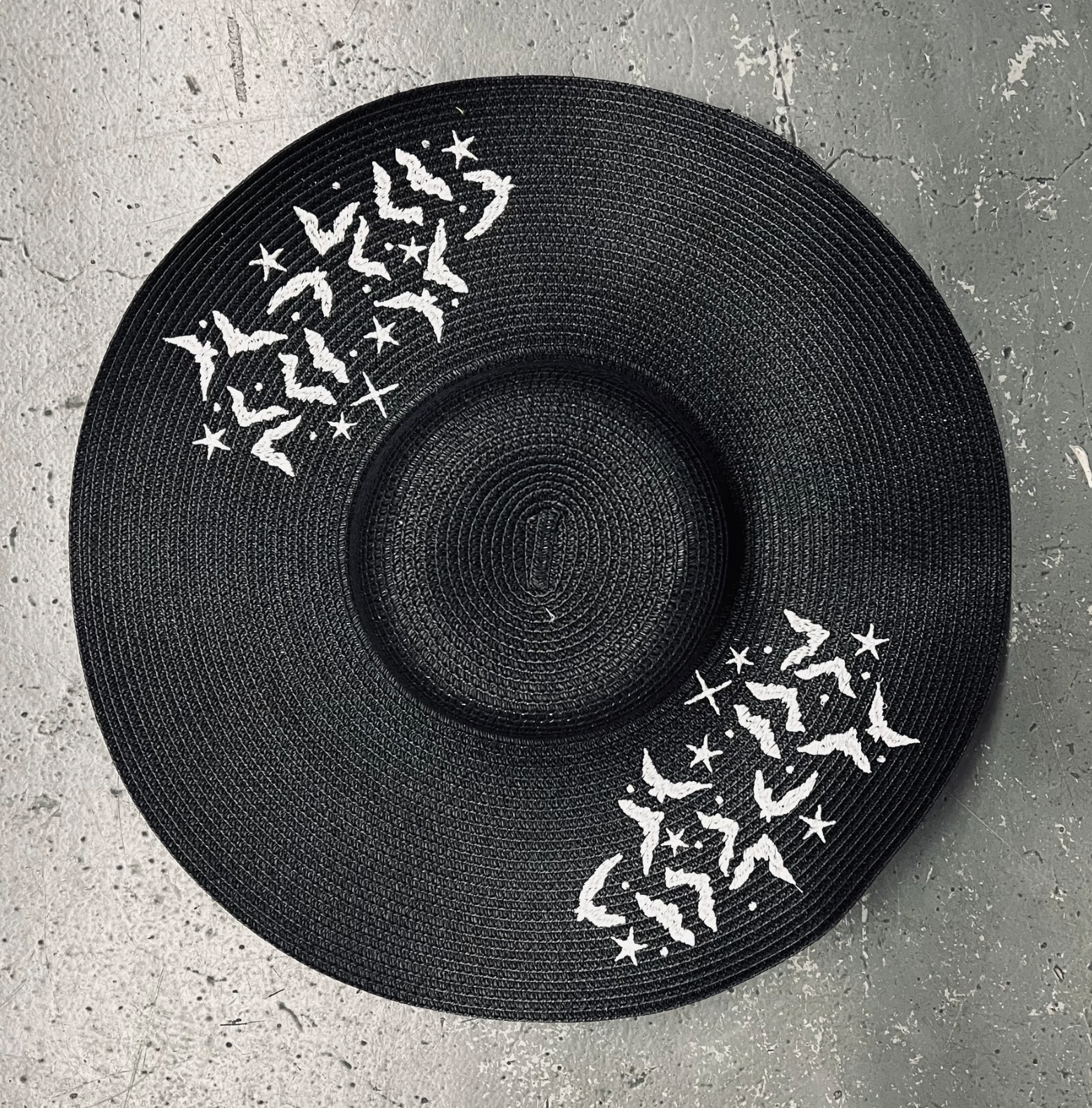 Witchwood Flock of Bats Floppy Hat