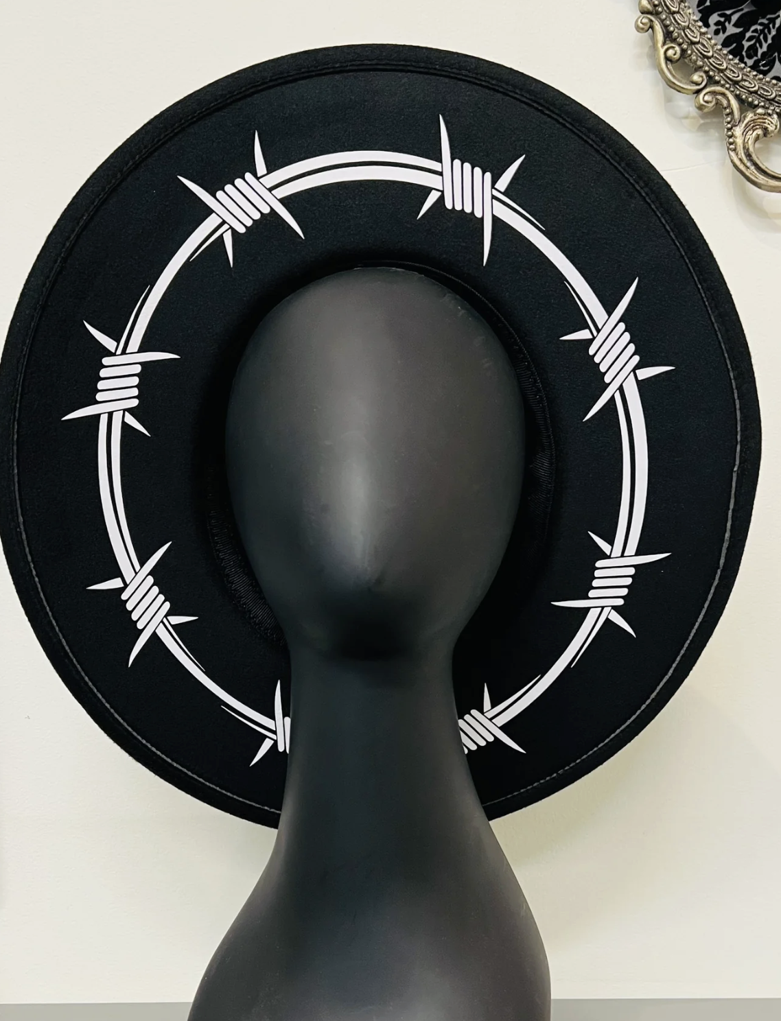Witchwood Barbed Wire Wide Brim Hat
