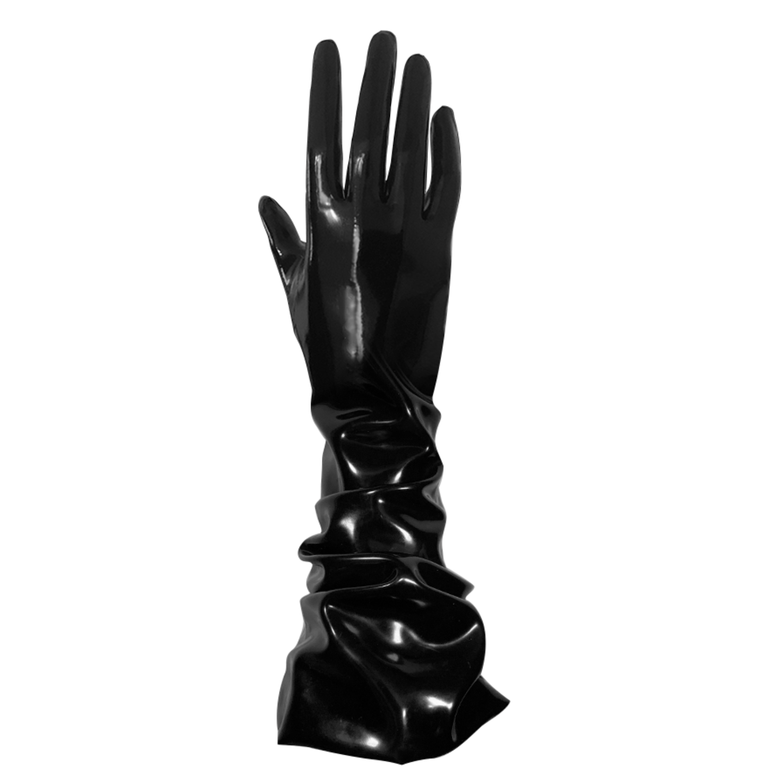 Atsuko Kudo, Handmade Elbow Length Ruched Gloves