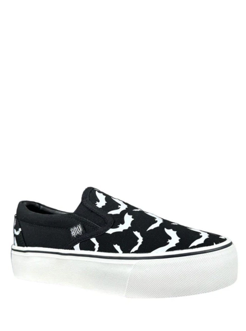 Strange CVLT Chill Bat Black and White Sneakers