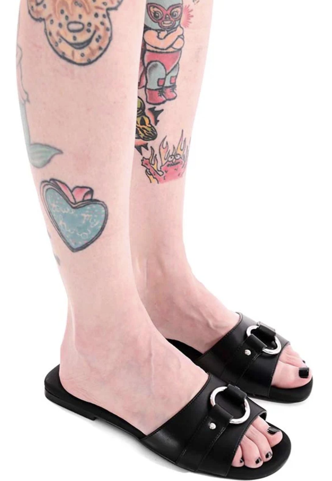 Foxblood Sasha Bondage Sandals (via Beserk)