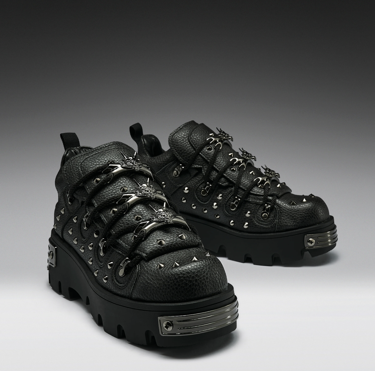 KOI Footwear Thurnax Chunky Hardware Trainers