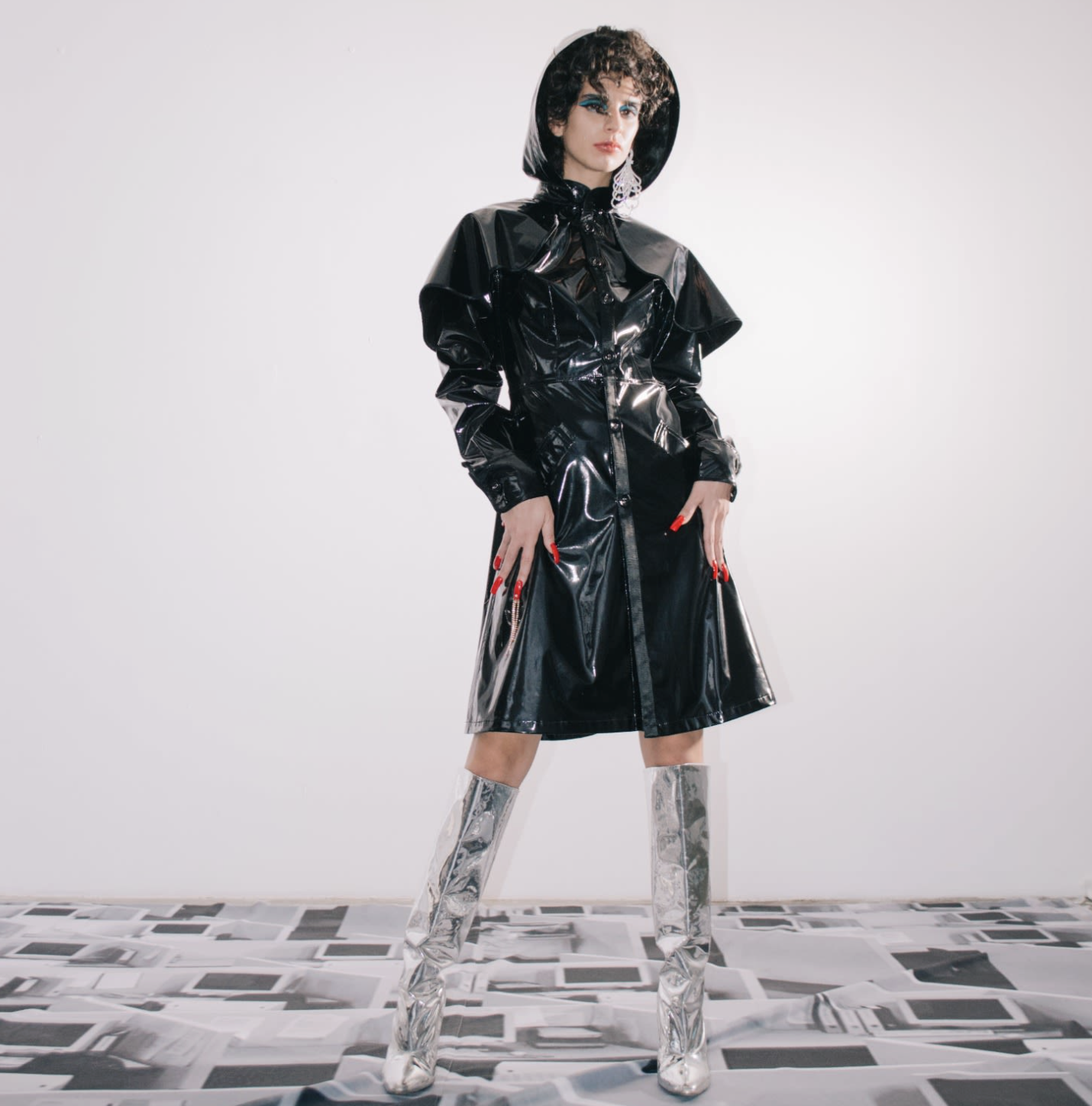 Paloma Lira (via Wolf &amp; Badger) Future Raincoat