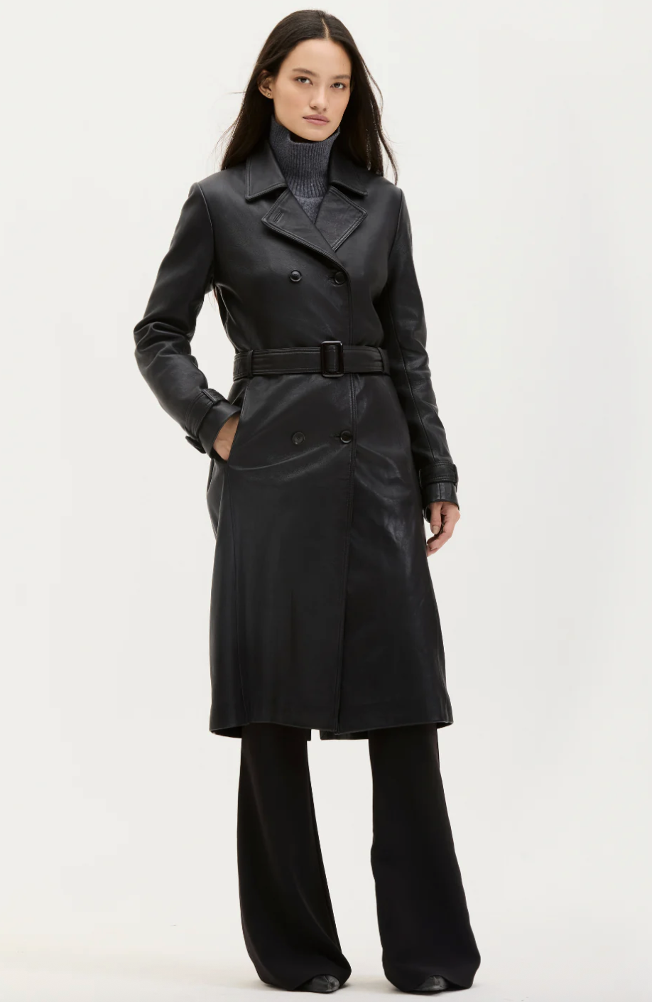 Danier DALIANE Coat Genuine Leather