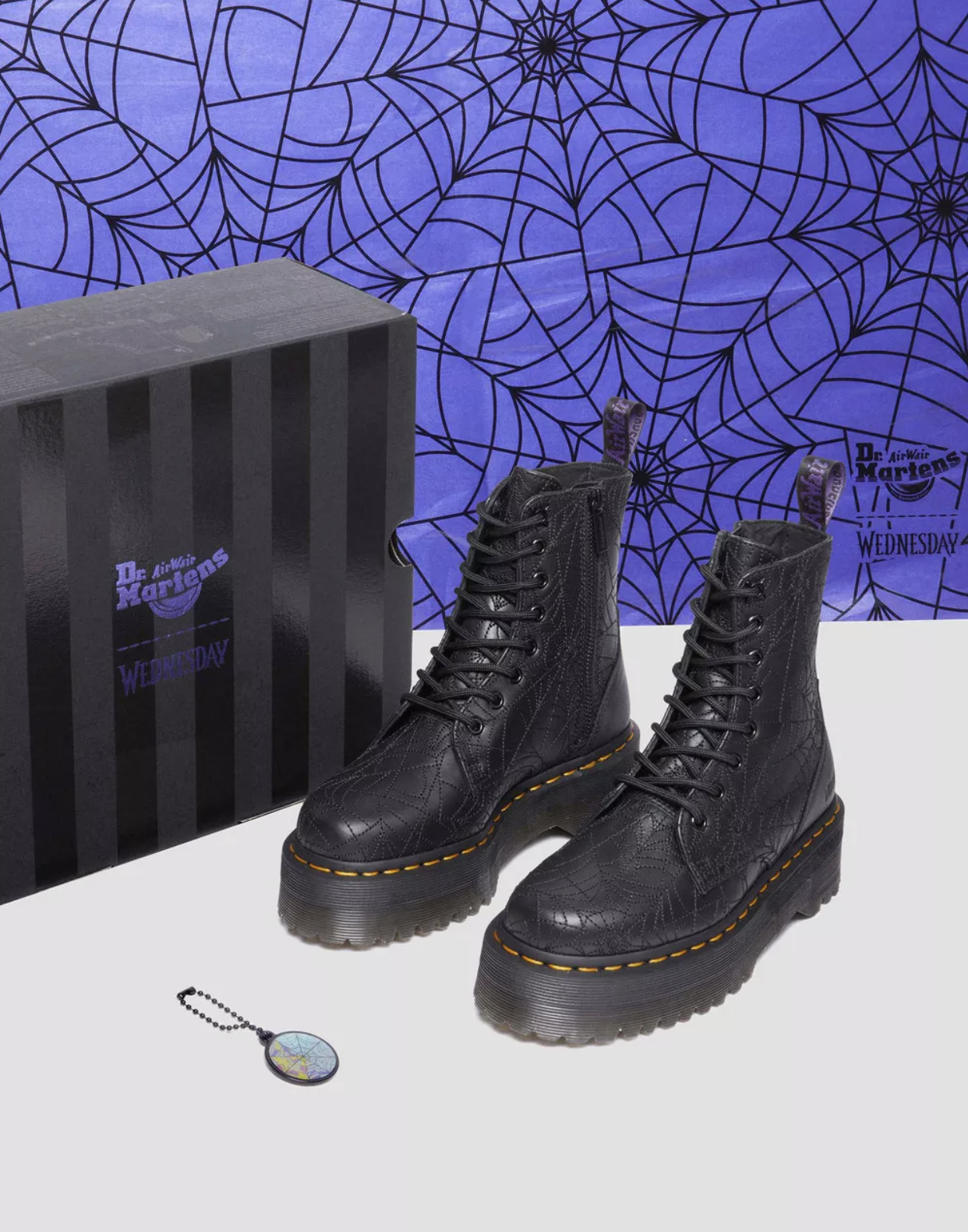 Dr. Martens Jadon Wednesday Platform Boots