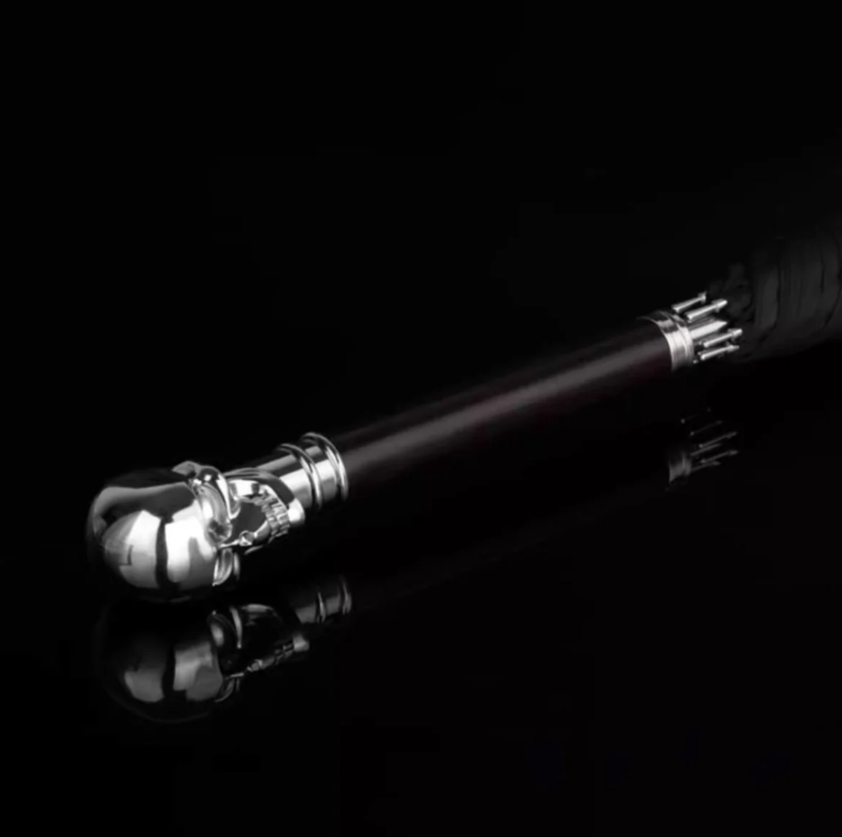 Luxbrellas Silver Skull Umbrella