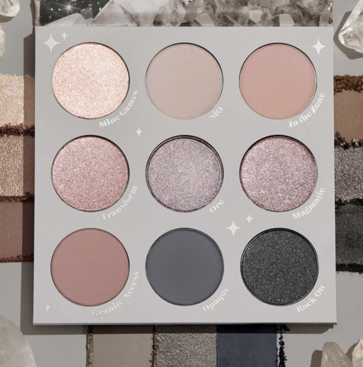 ColourPop 9-Pan Palette, Of Quartz