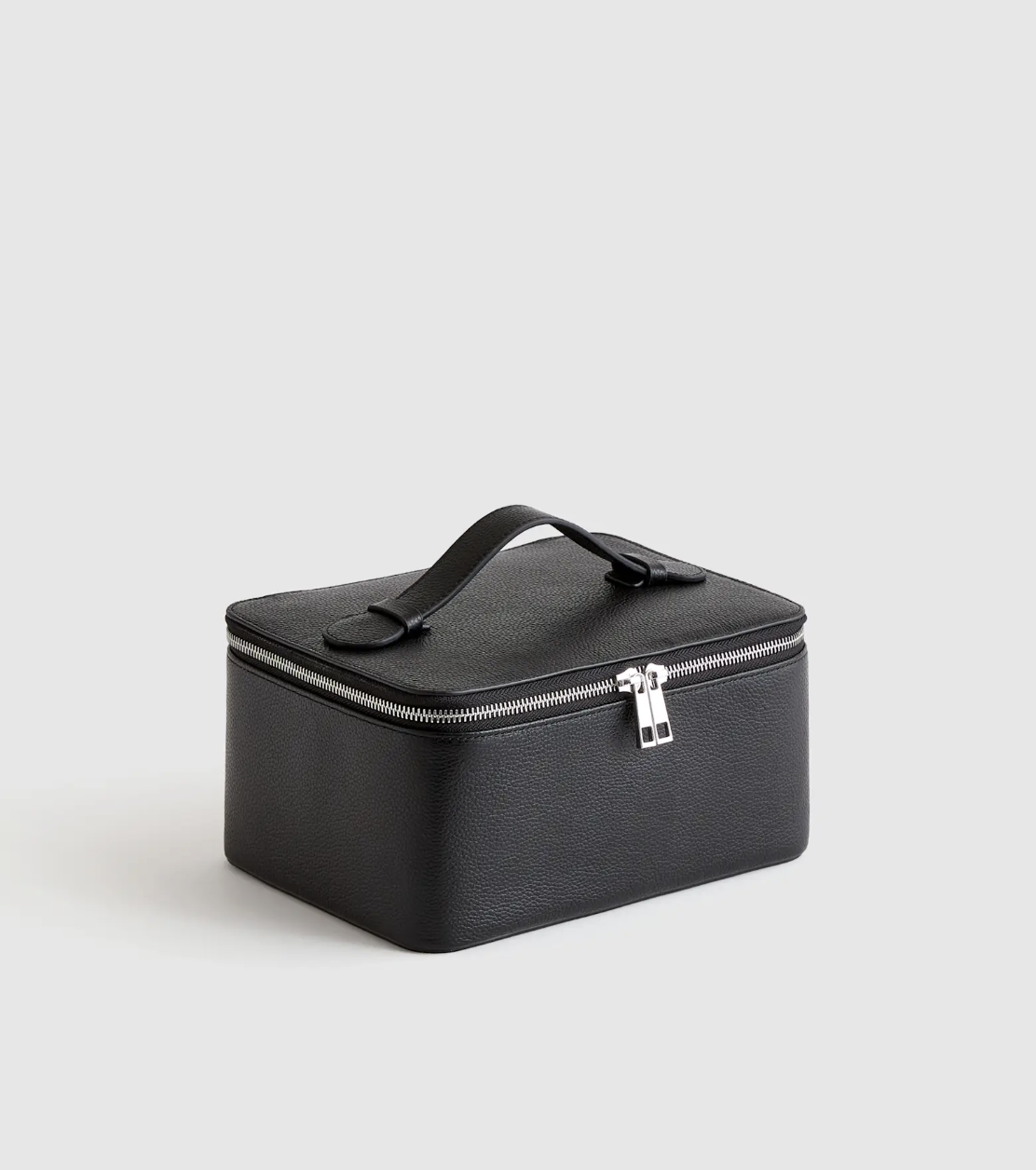 Quince Italian Leather Travel Cosmetic Case