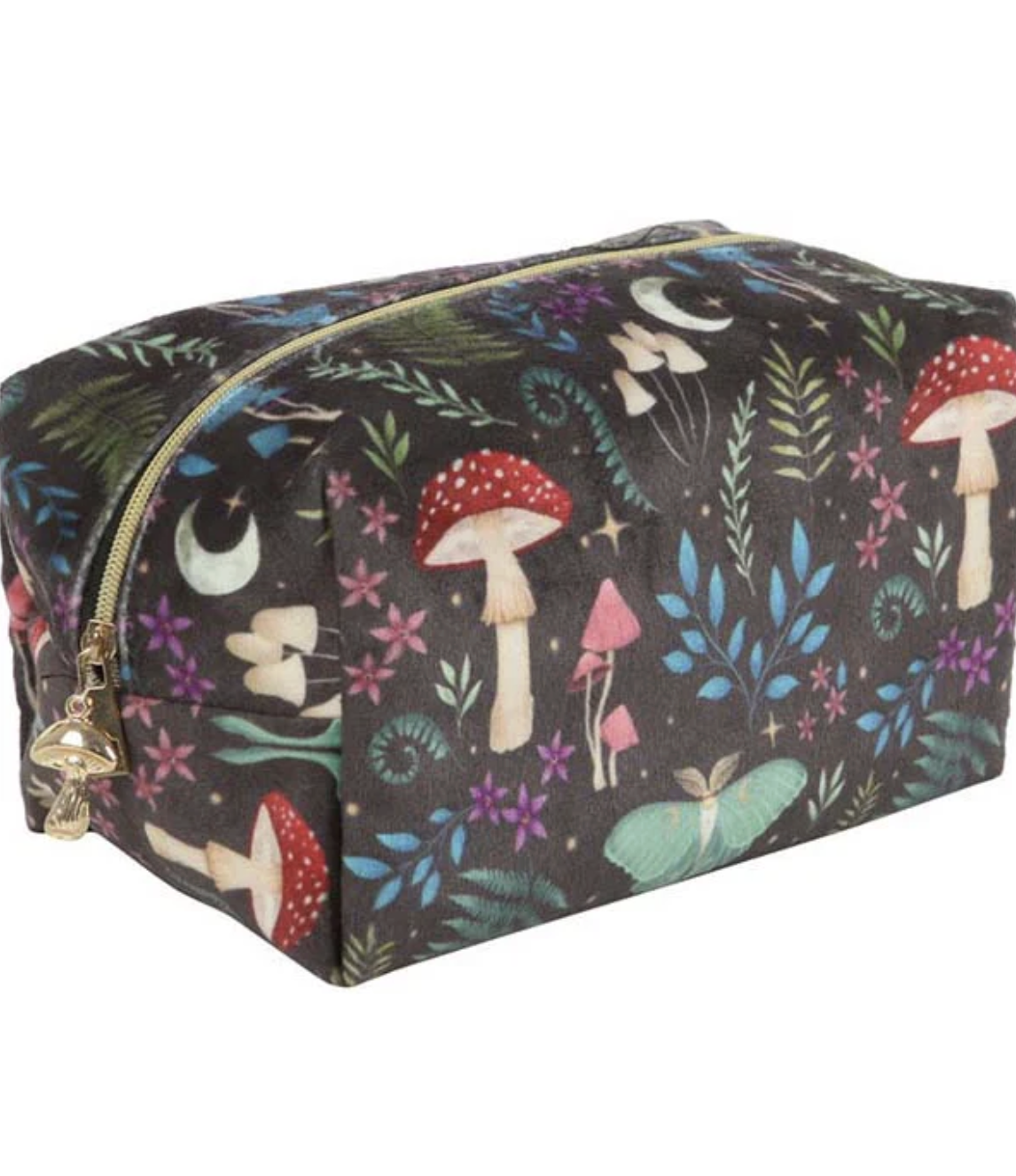 Beserk Dark Forest Print Makeup Bag