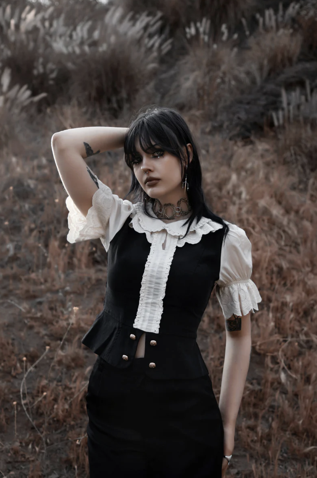 Lively Ghosts Ravenshade Blouse