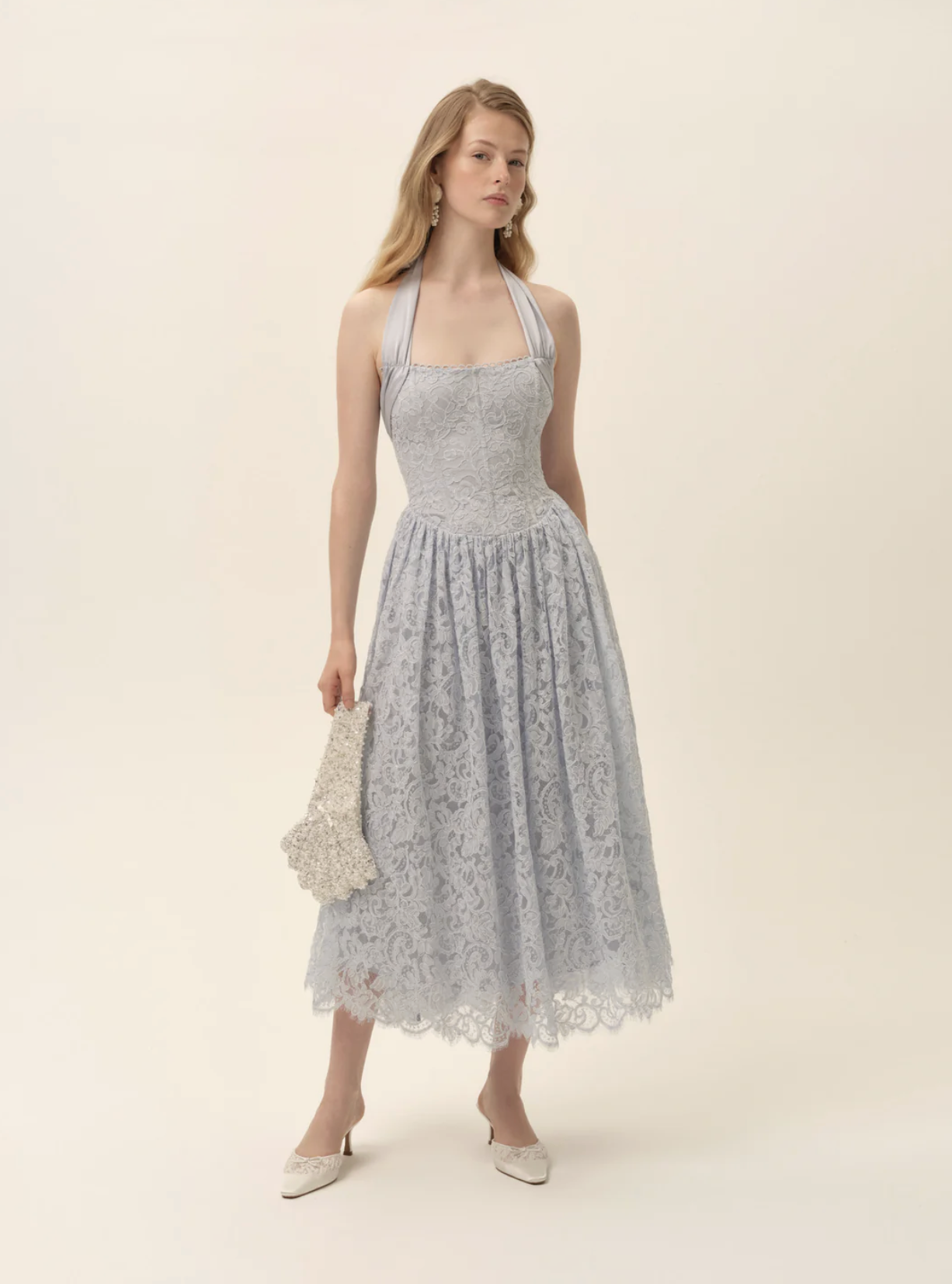 For Love &amp; Lemons Lakeside Midi Dress