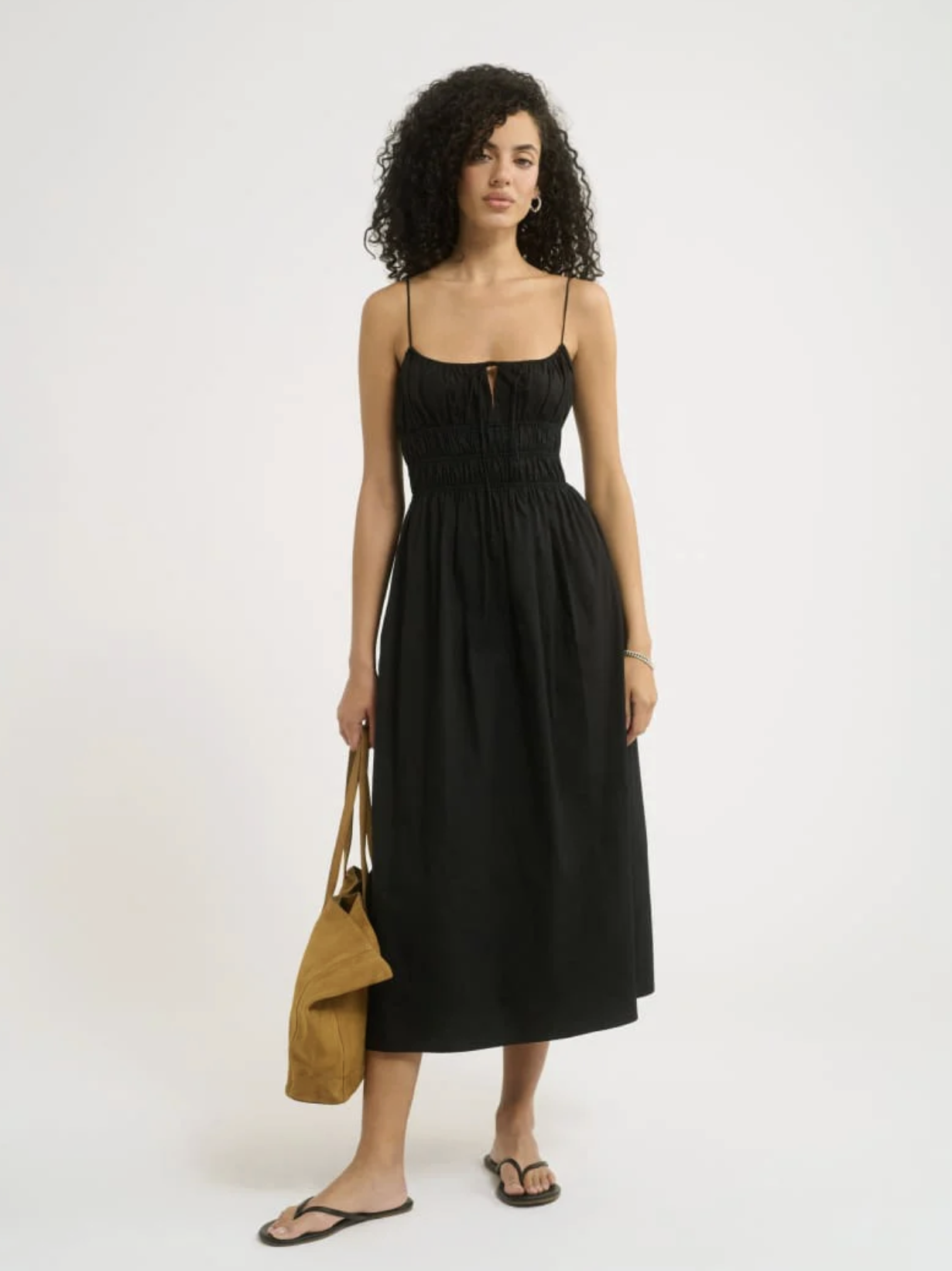 Rumored Positano Midi Dress