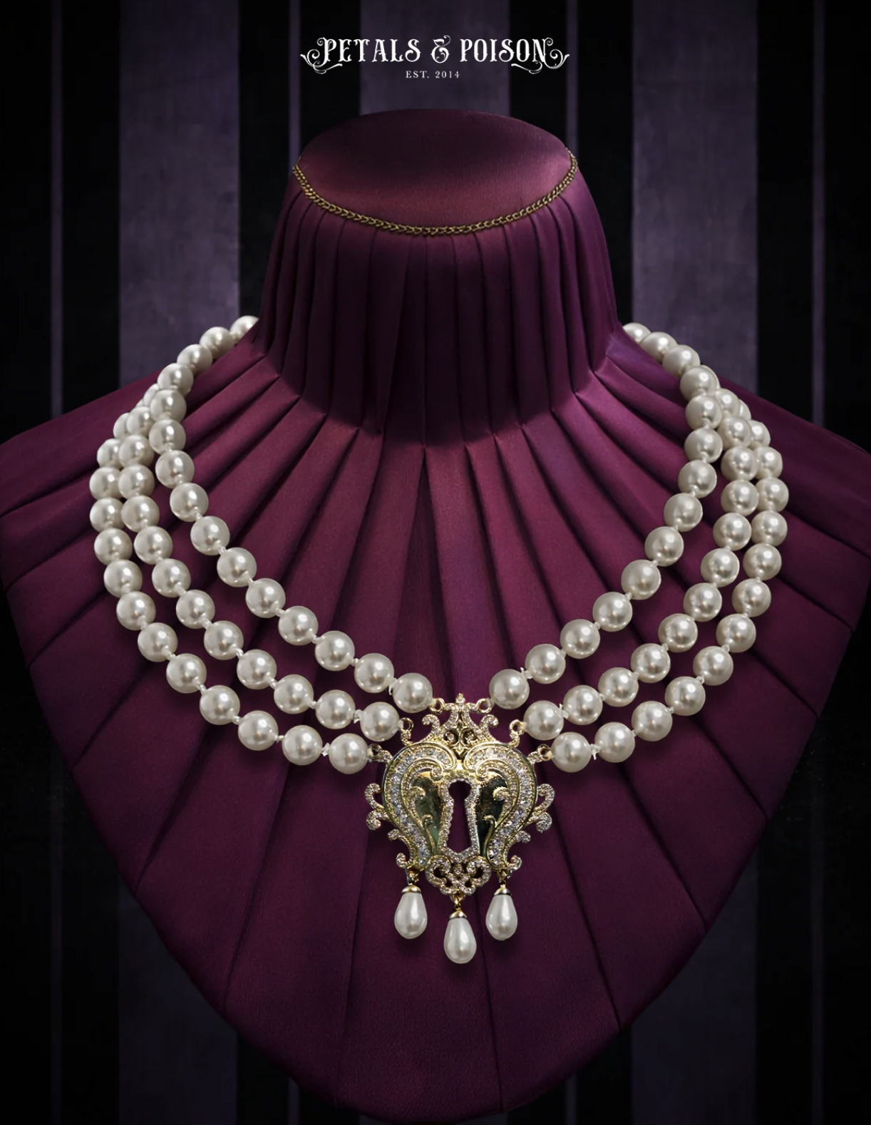Petals &amp; Poison The "Baroness" Collar