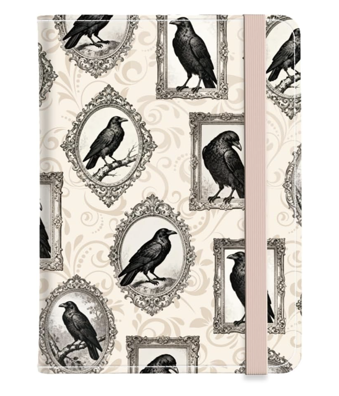 CRAFTYMELODY Store (via Amazon) Raven Passport Holder