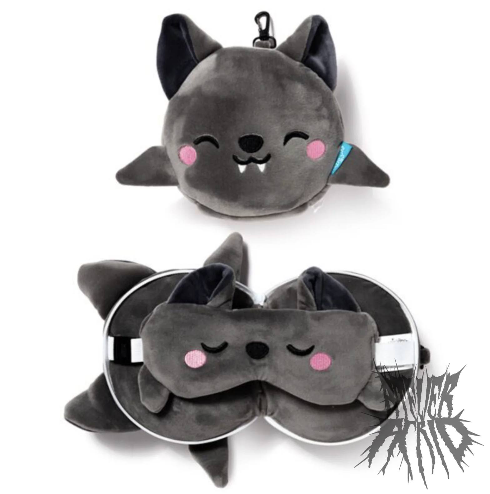 Atelier Acrid Dexter the Bat Travel Pillow &amp; Eye Mask