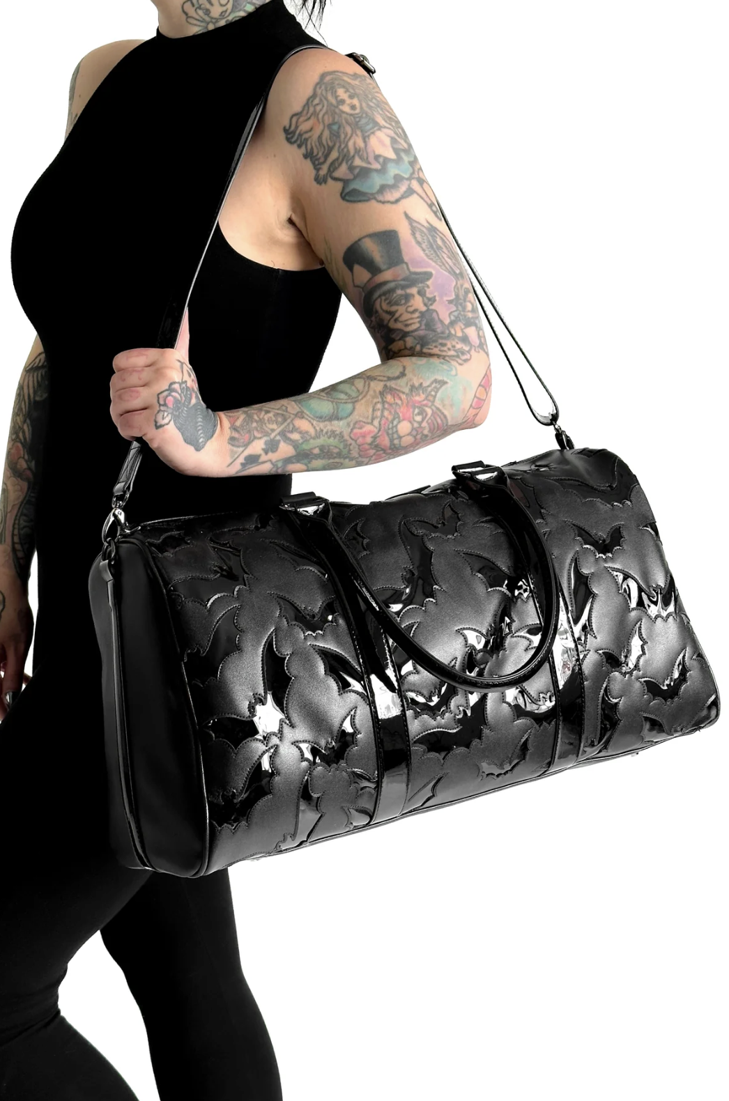 Foxblood Bat Weekender Bag