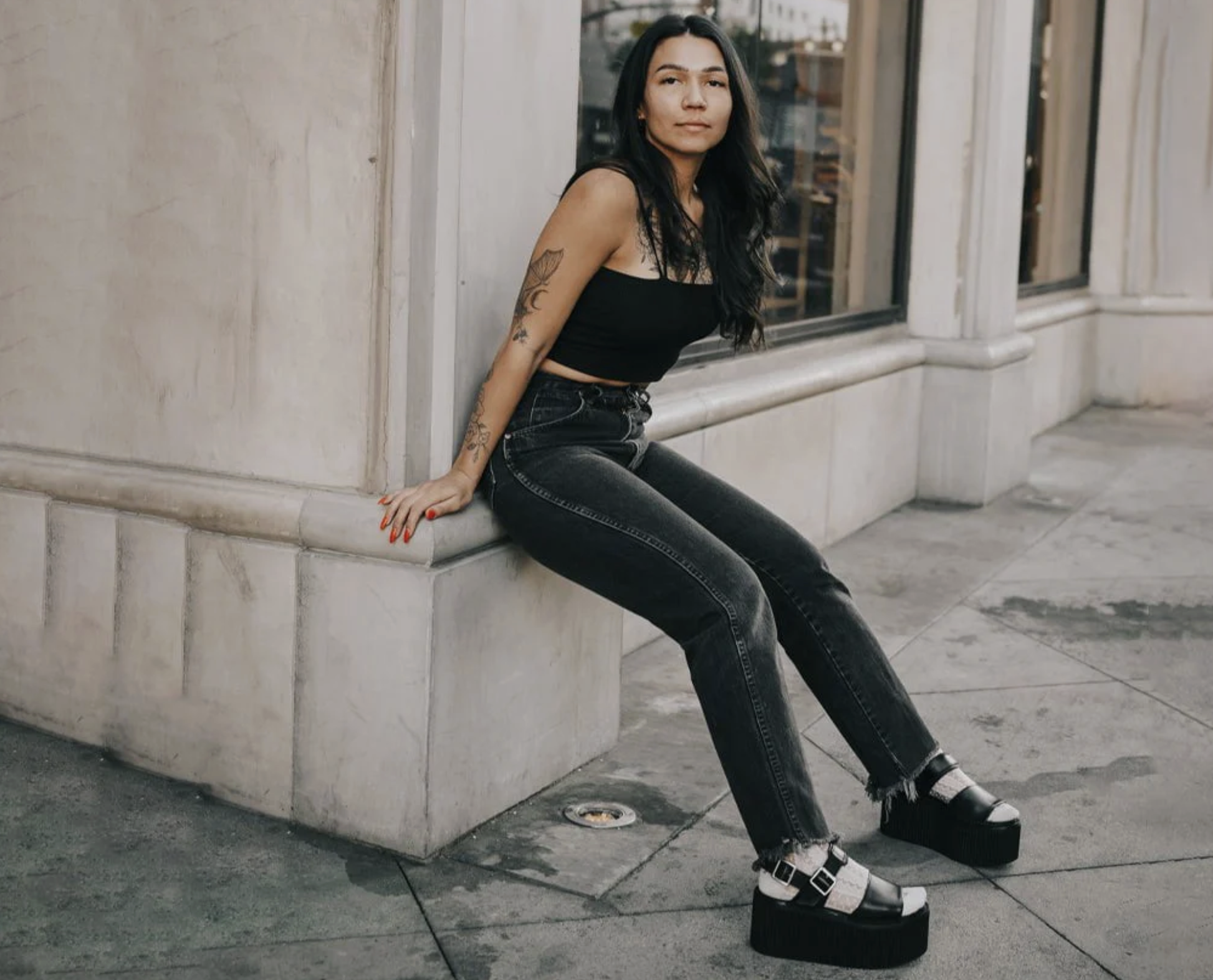 T.U.K. Footwear, As seen on #TUKSHOES / #TUKOFTHEDAY fans! Black Brush-Off Strato Sandal