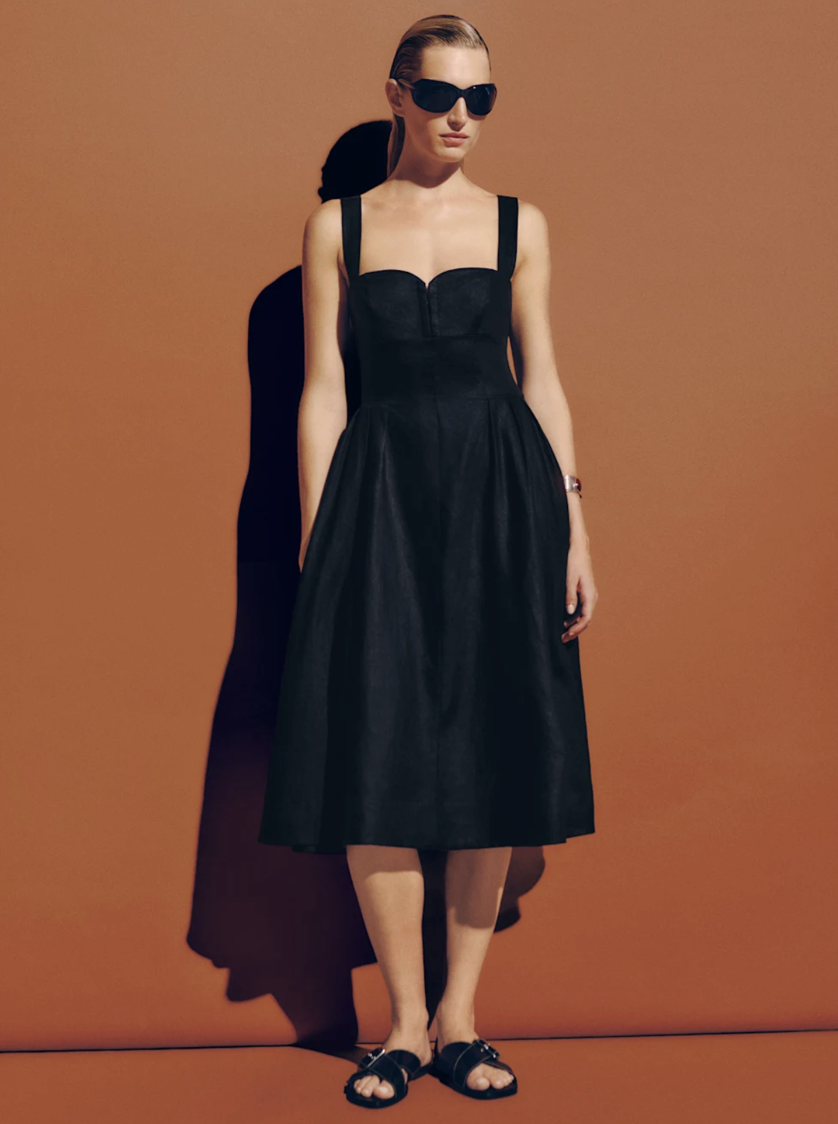 Reformation, Roma Linen Dress