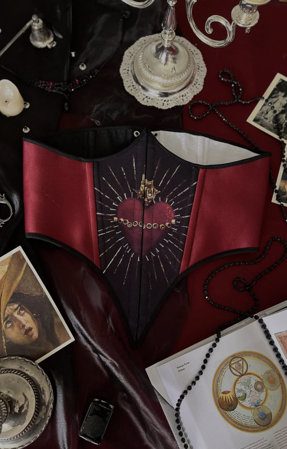 CHAMLOR Corsets, Sacred Heart Corset Belt