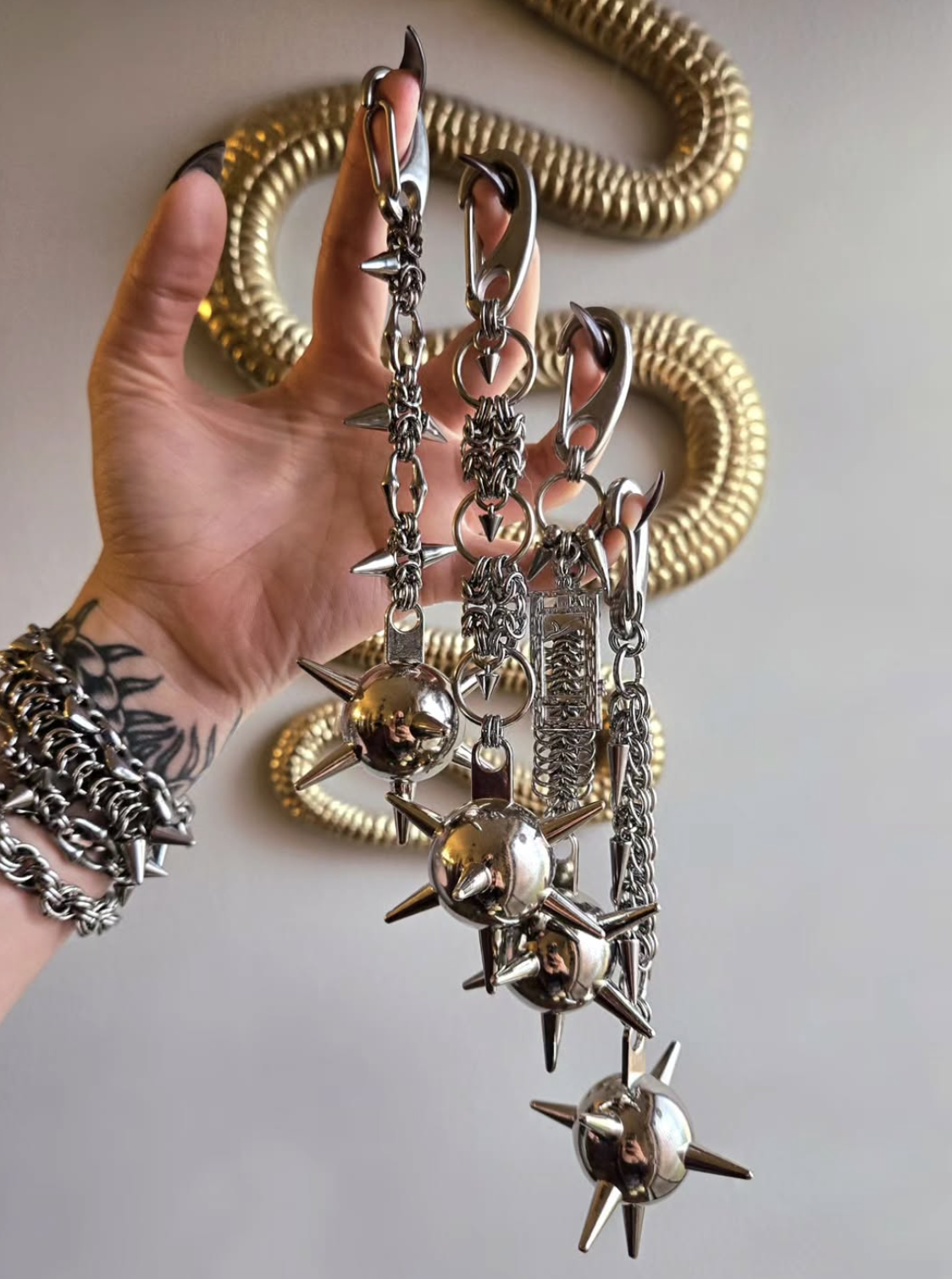@xlunachainsx Flail Bag Charms