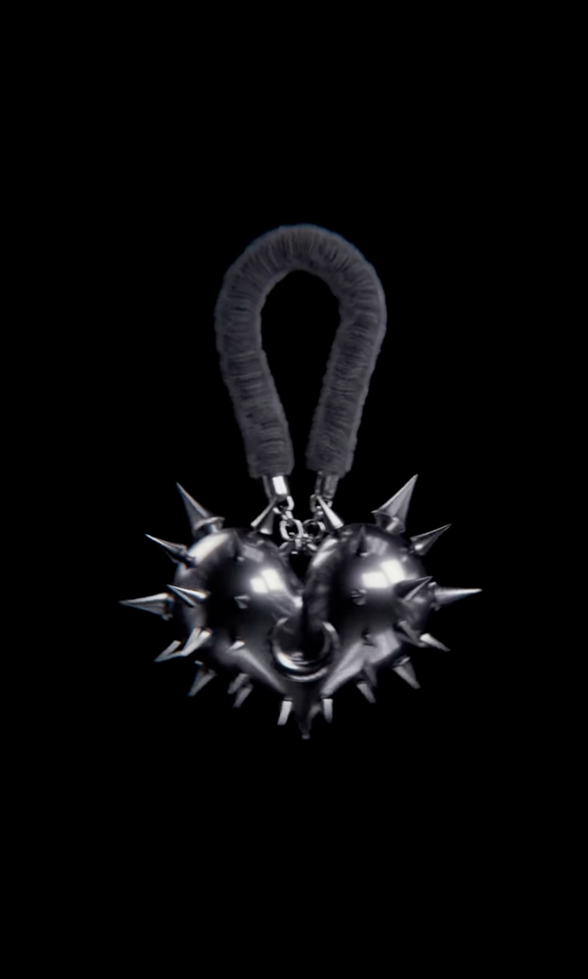 La Lune, Spiked Heart Bag