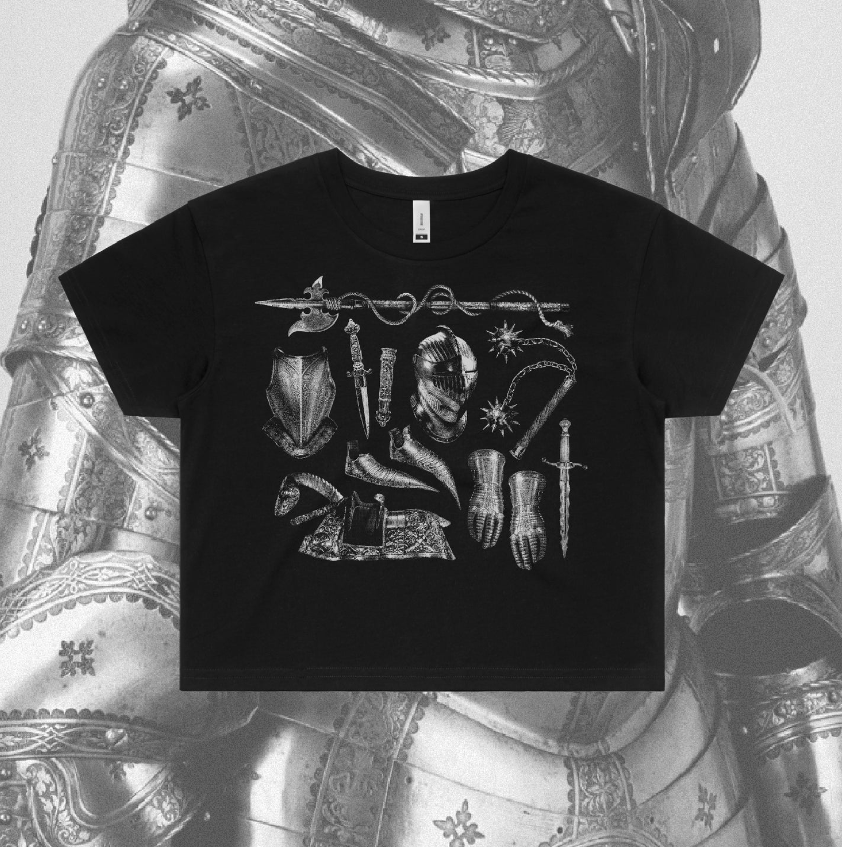 While Oden Sleeps, Virtus Crop Tee