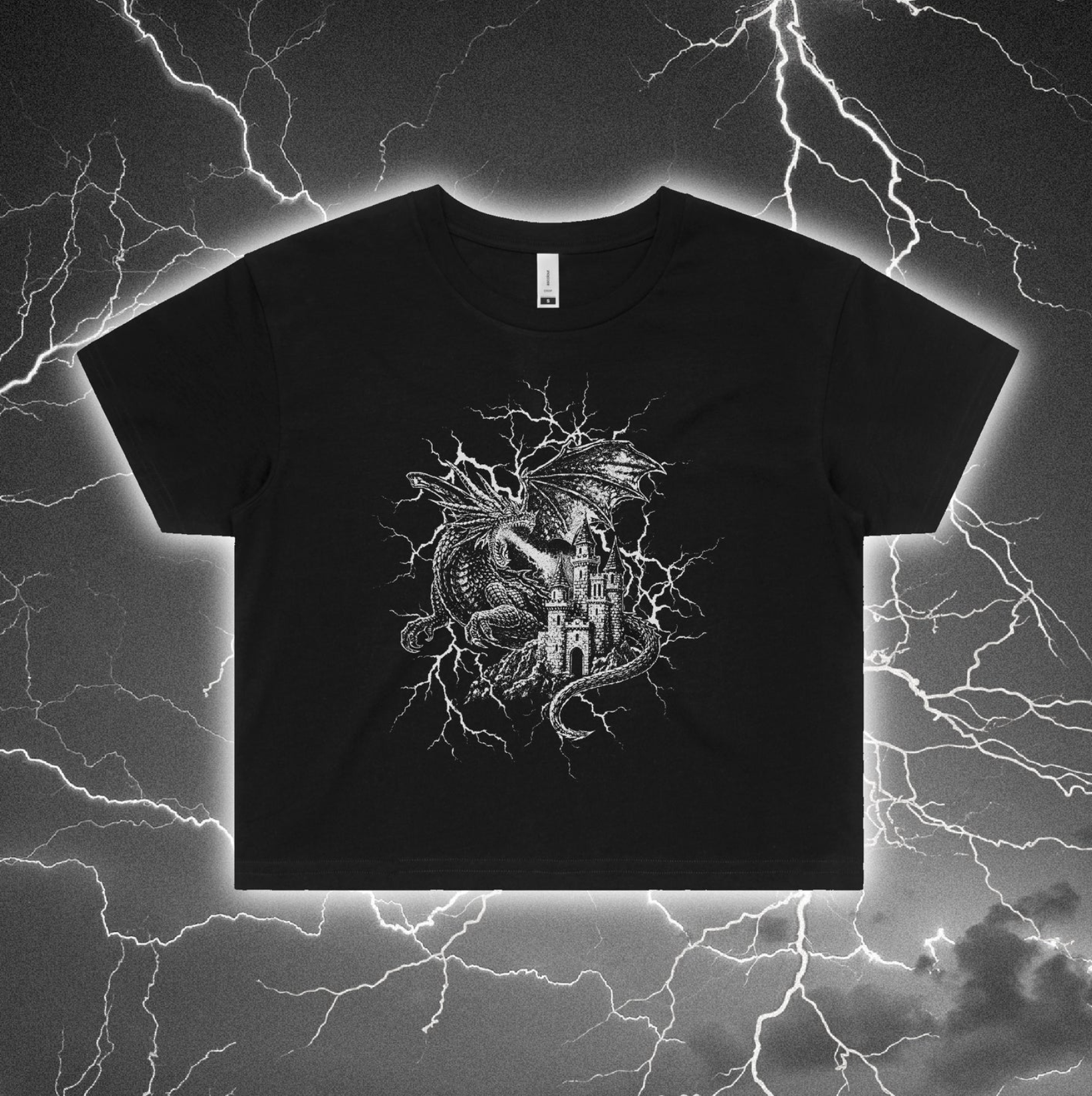 While Oden Sleeps, Dragon Crop Tee