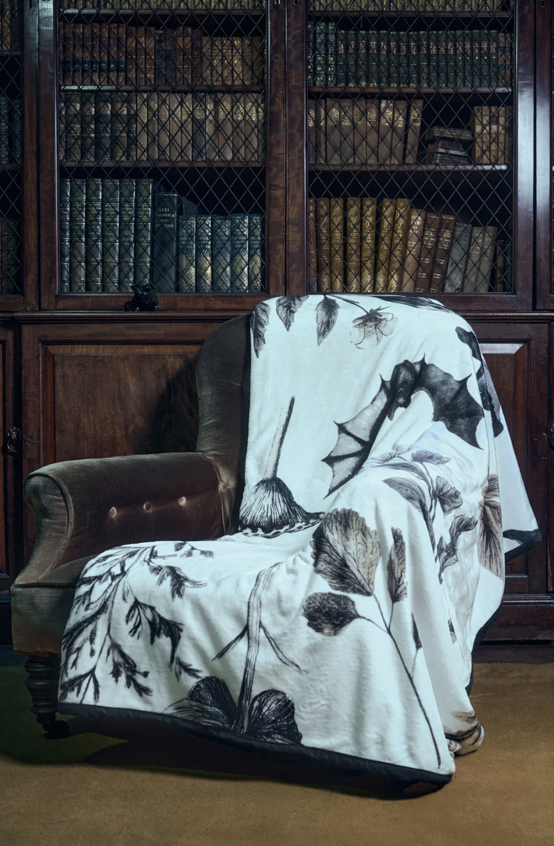 Killstar, Blackthorn Printed Fleece Blanket