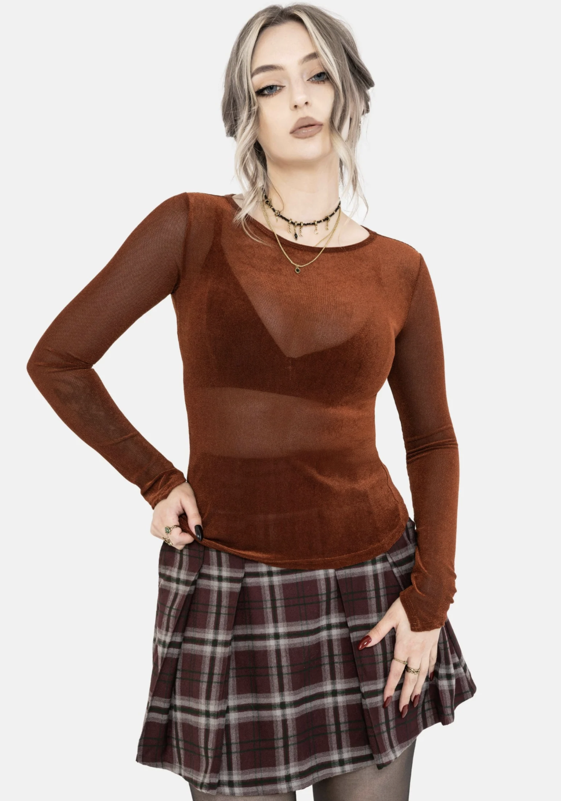 Disturbia, Soulthorn Long Sleeve Mesh Top
