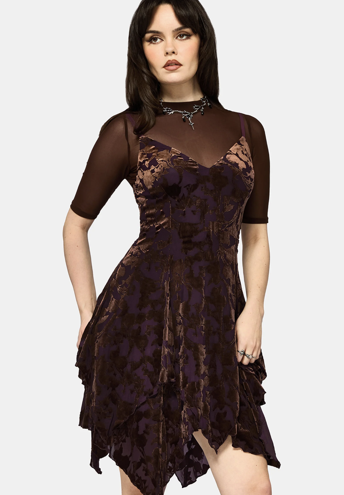 Disturbia, Sienna Devore Hanky Hem Cami Mini Dress