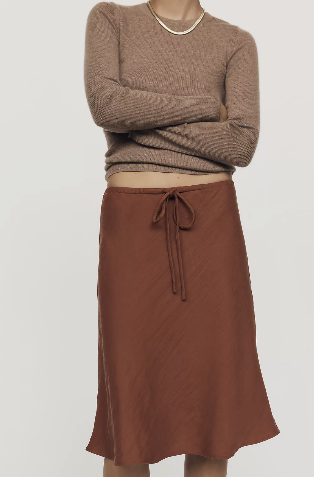 Maeve Classic Midi Skirt