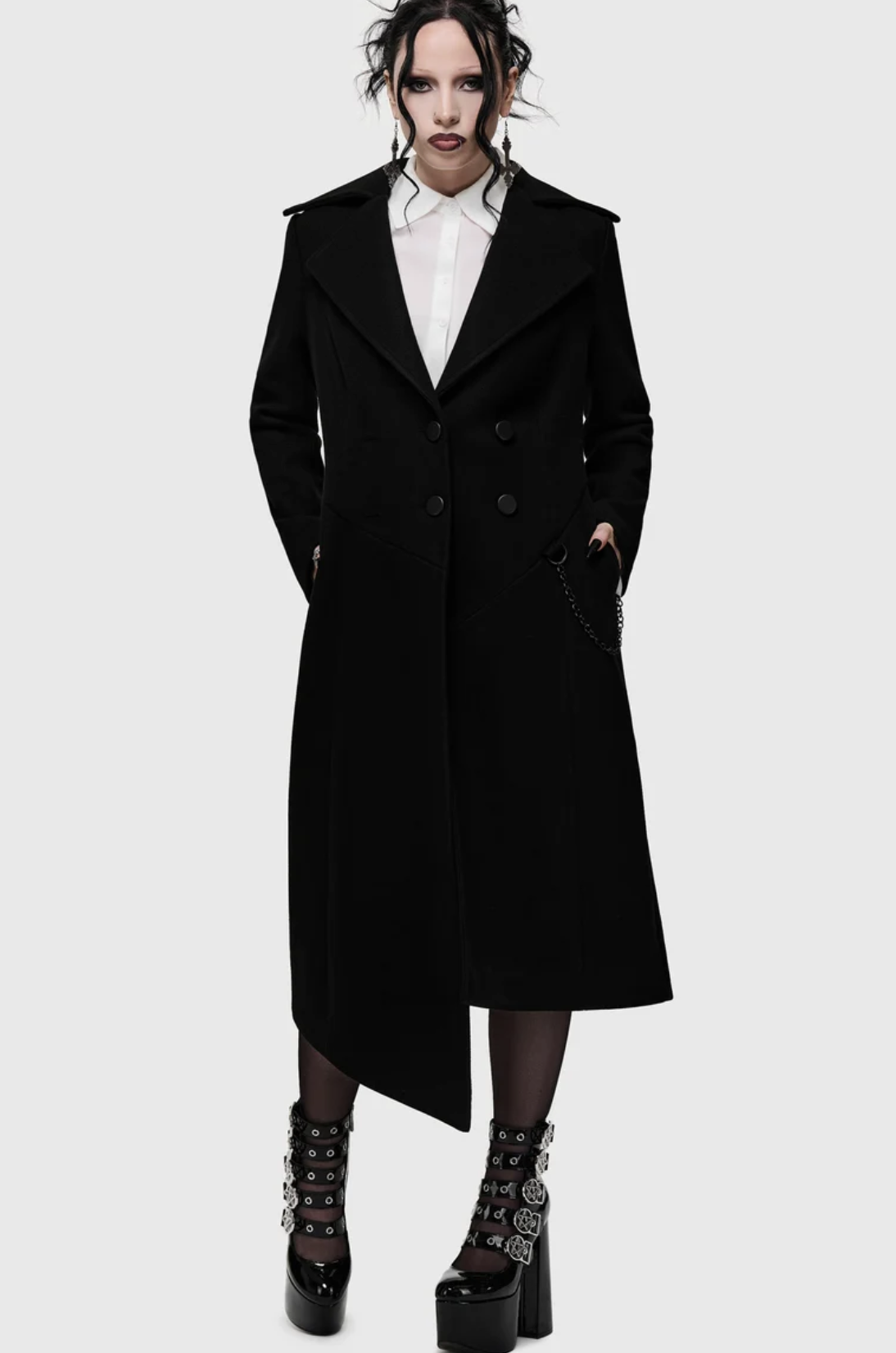 Killstar Dreadbloom Tailored Coat