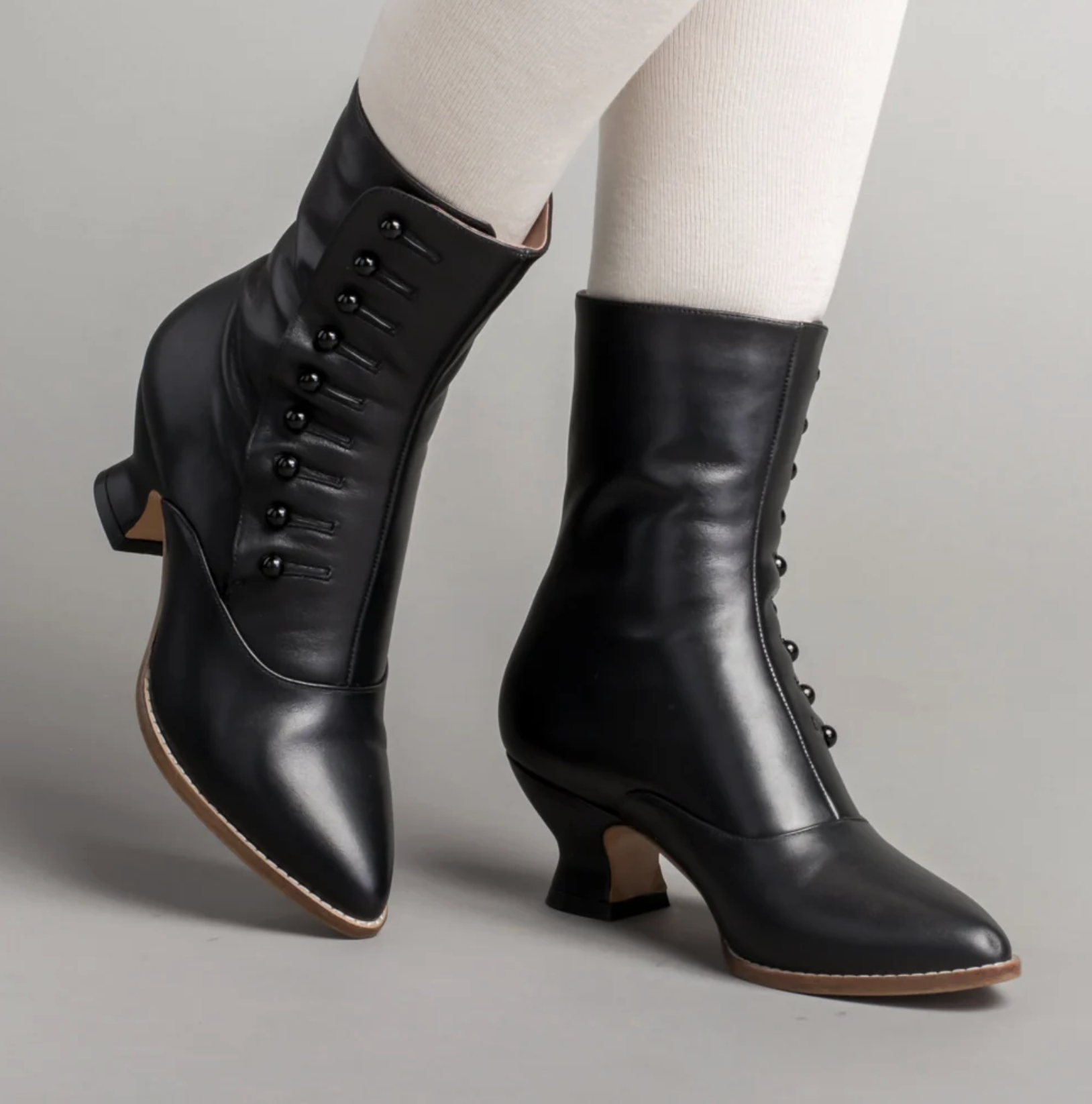 American Duchess Tavistock Victorian Button Boots