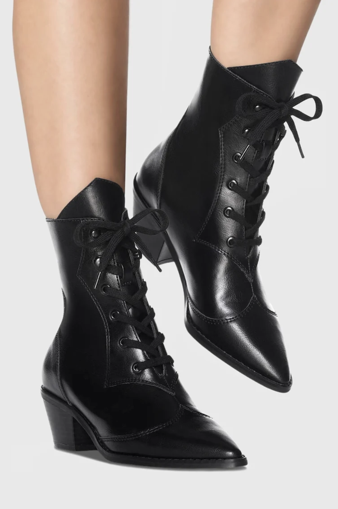 Killstar Raven Pointed-Toe Bootie