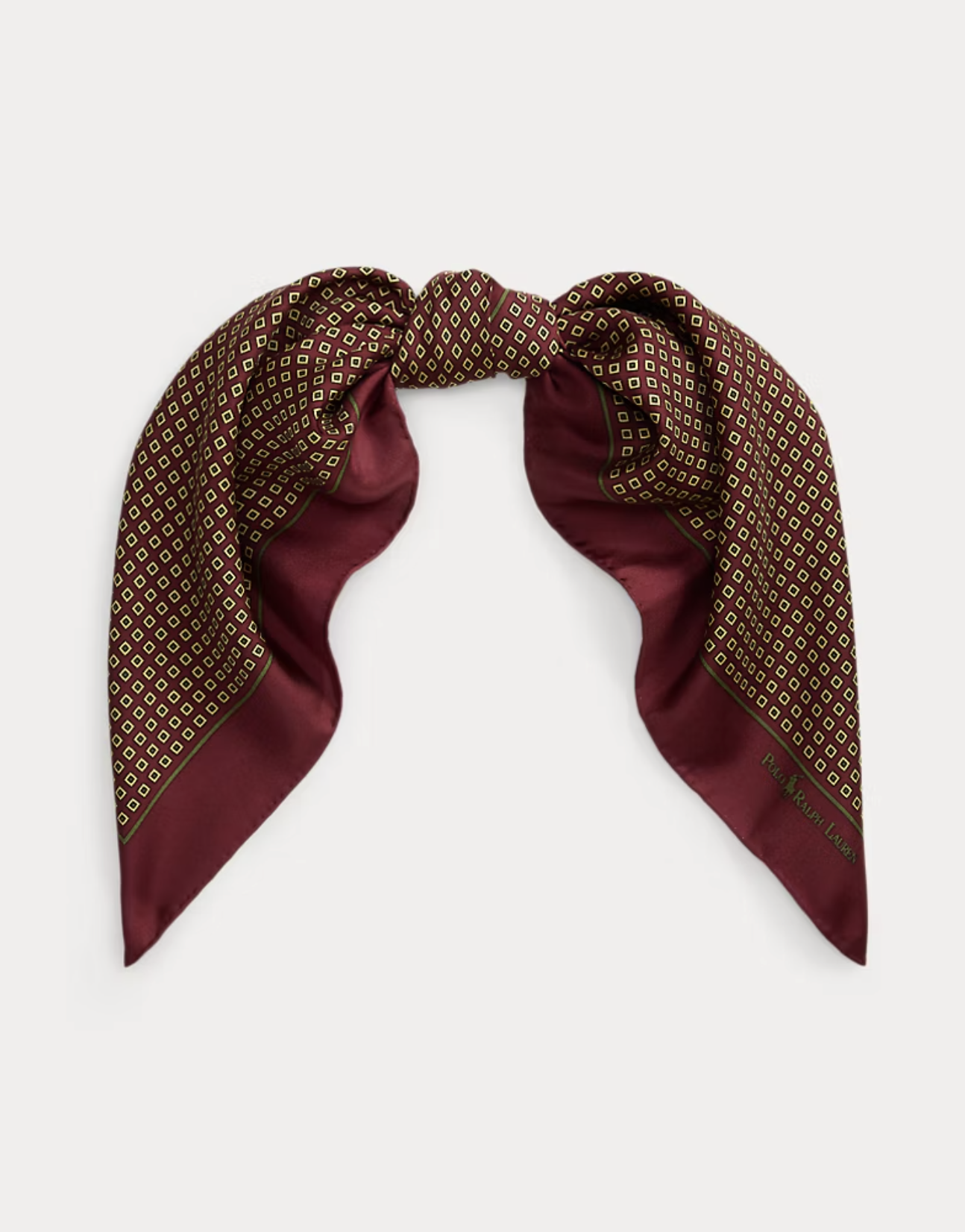Ralph Lauren Foulard Silk Square Scarf