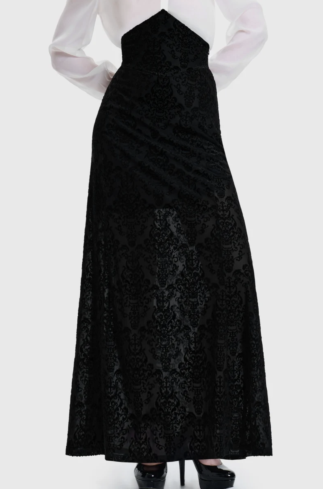 Killstar Daemon's Curse Maxi Skirt