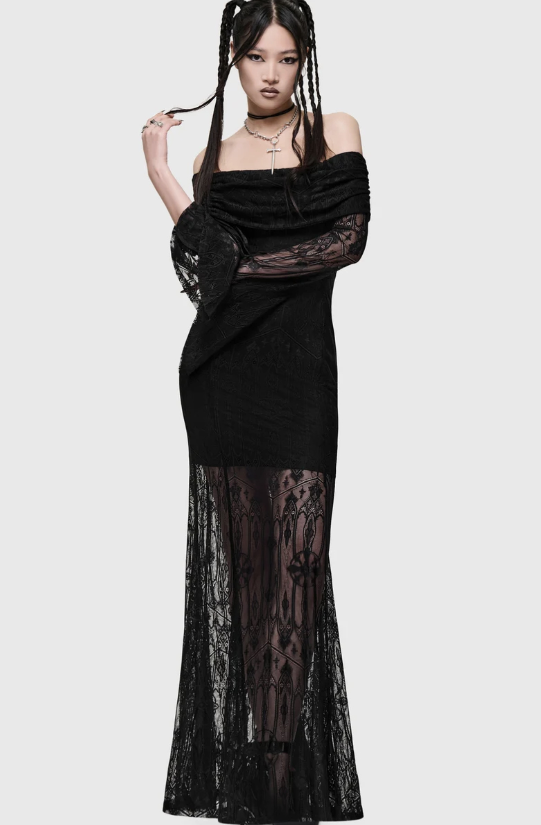 Killstar Cathedra Maxi Dress