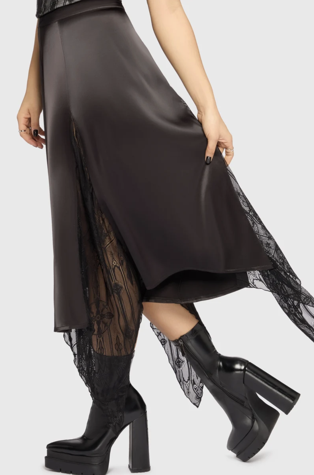 Killstar Spectral Serenity Midi Skirt