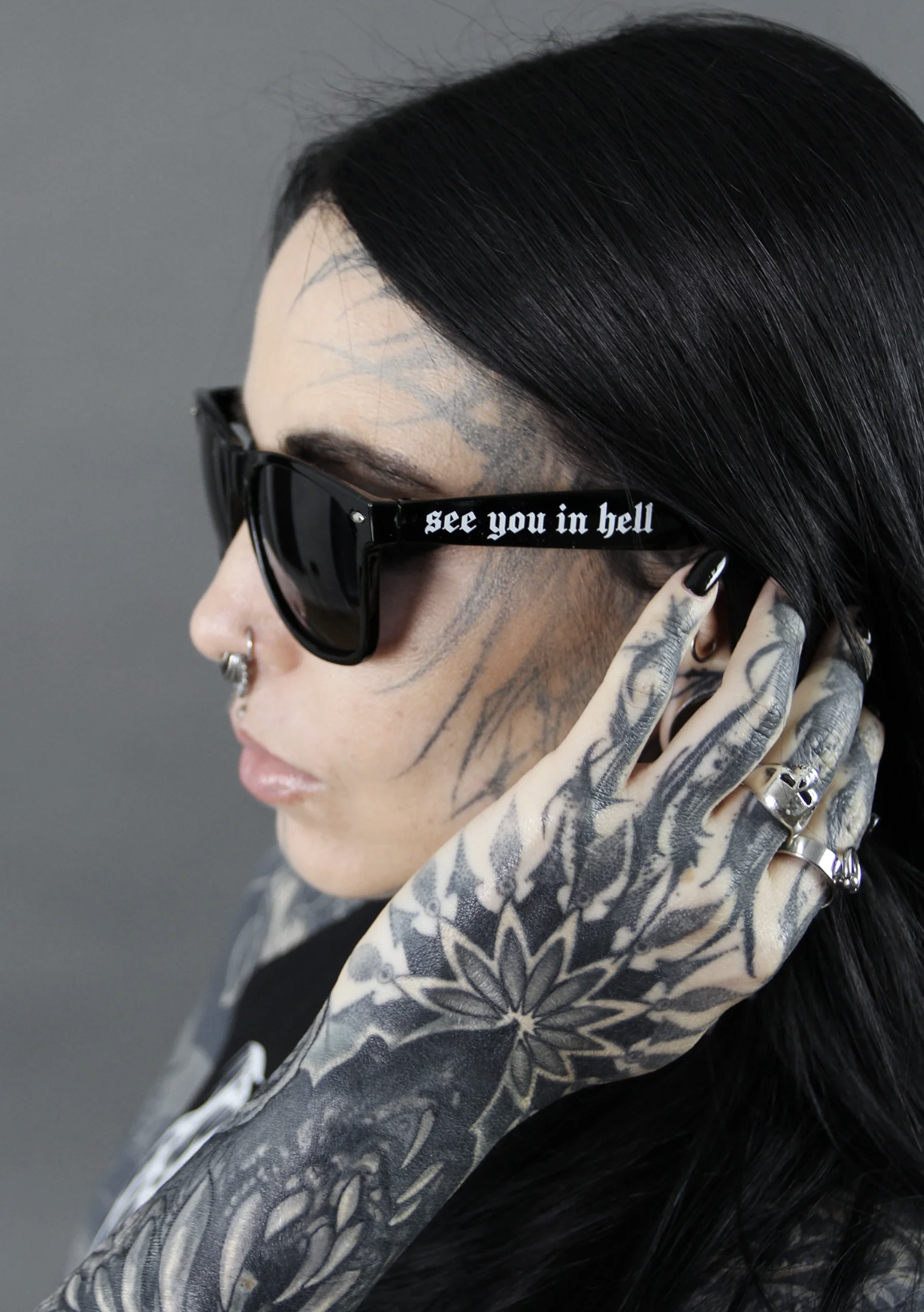 Hellflower See You In Hell Sunglasses