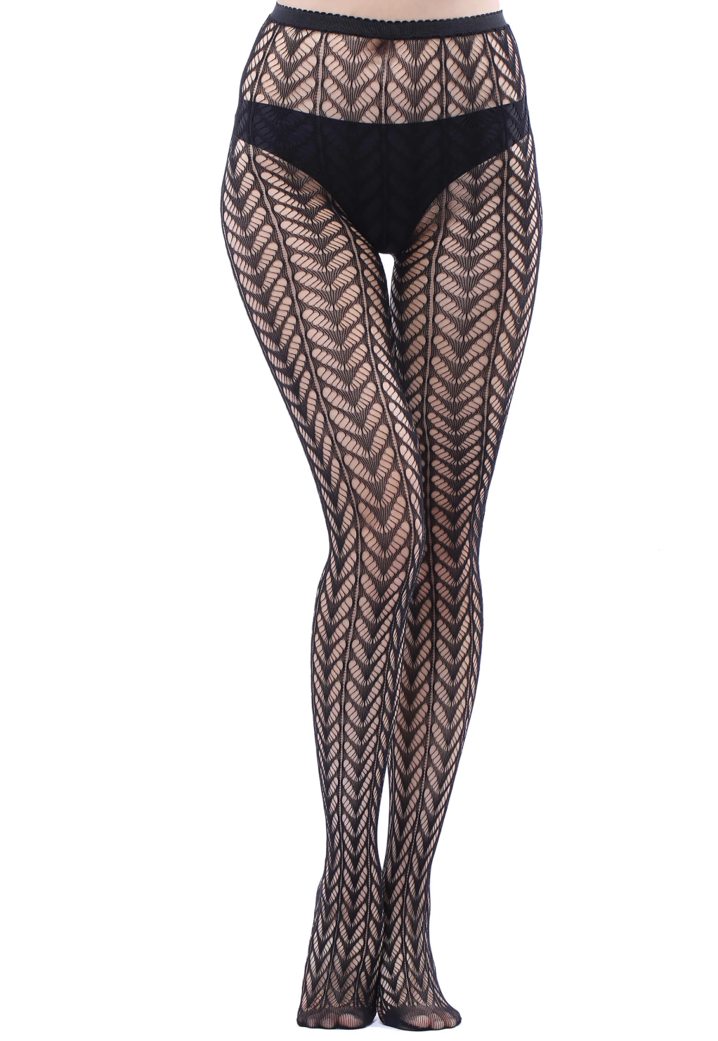 Midnight Hour Chevron Tights