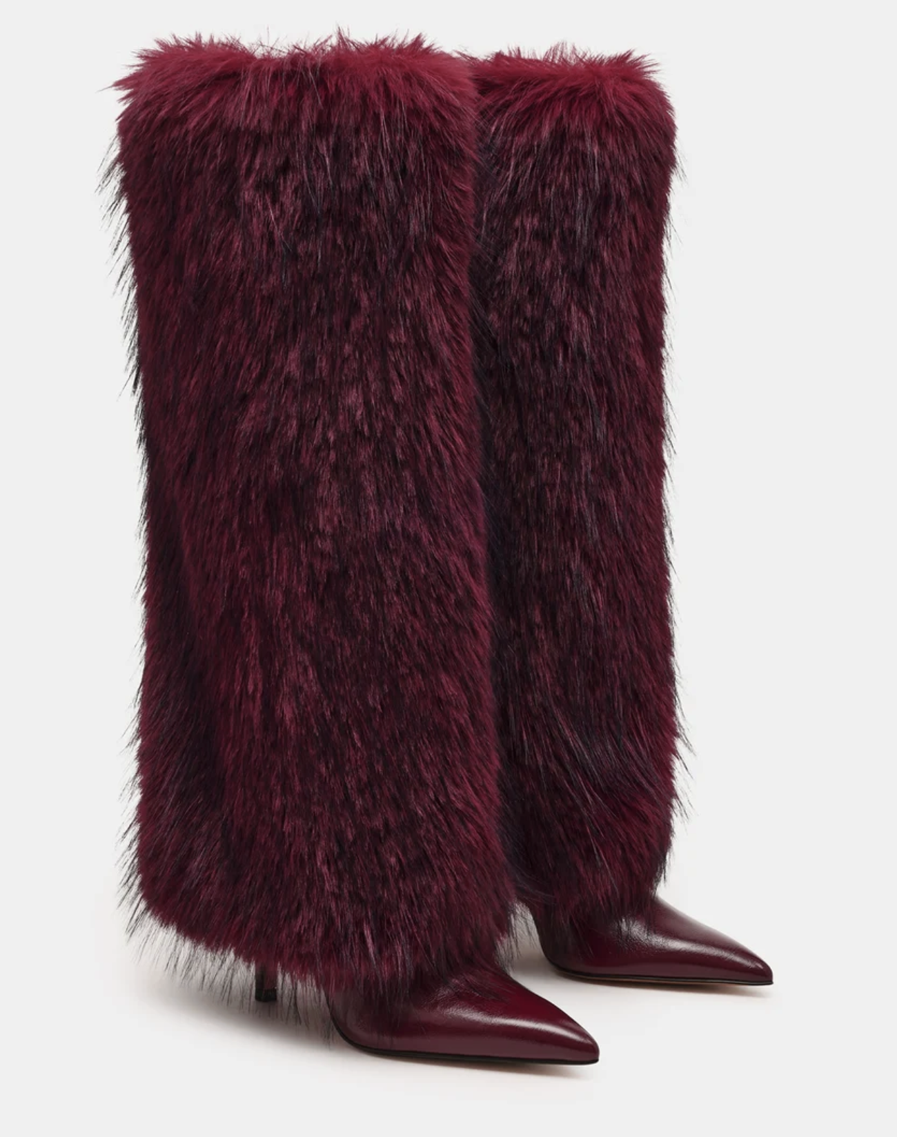 Steve Madden Iconn Burgundy Boots