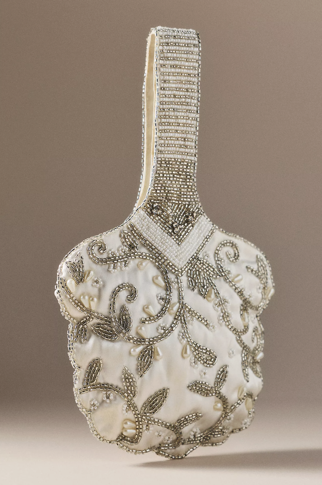 By Anthropologie Weddings Vintage-Style Fan Handbag