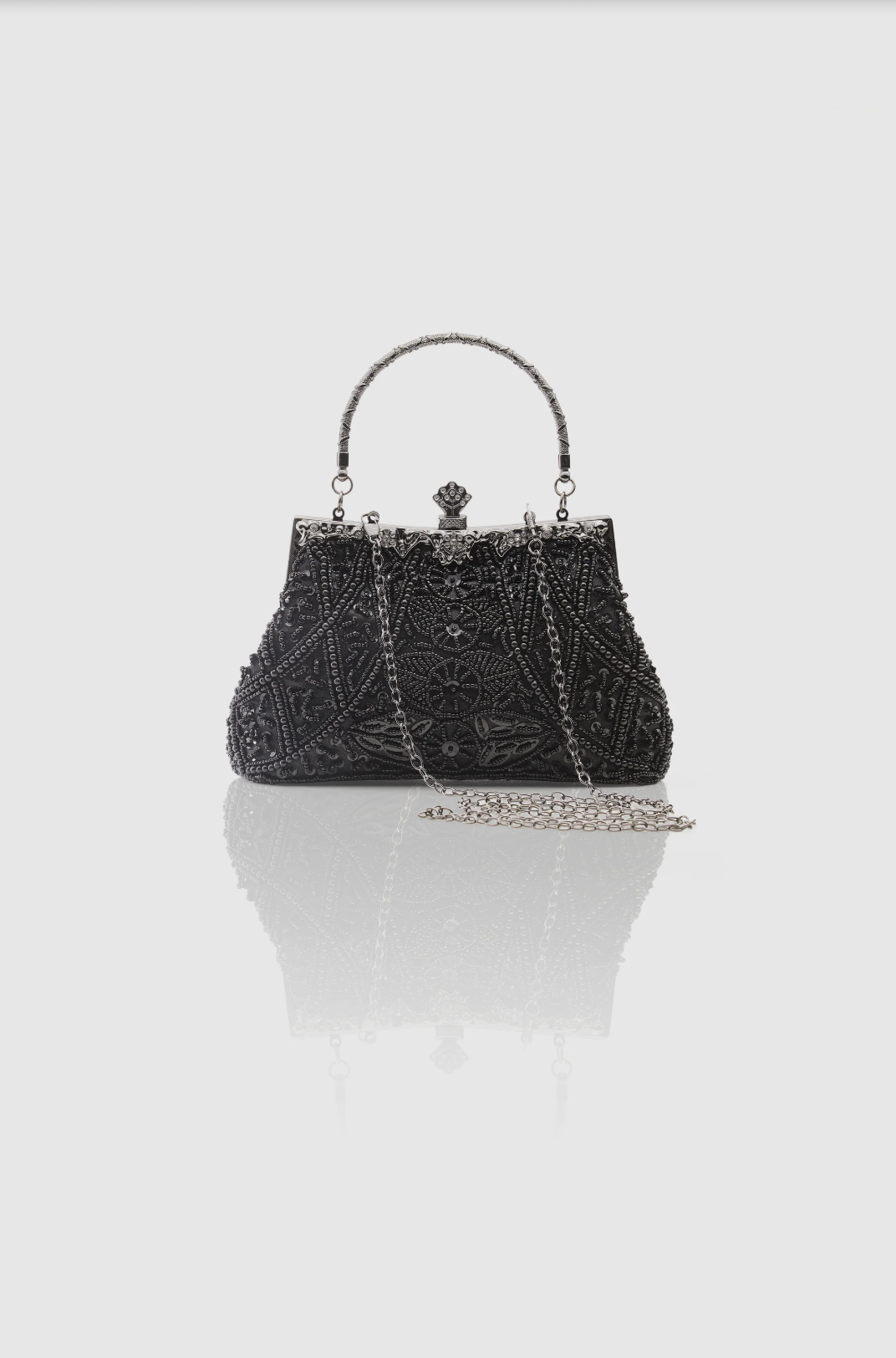 Babeyond Vintage Flapper Beaded Clutch