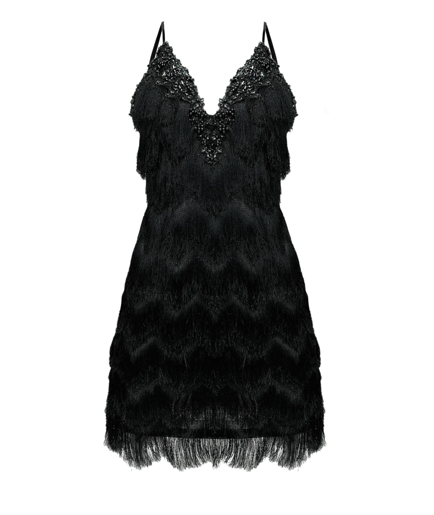 Angelika Jozefczyk (via Wolf &amp; Badger) Gatsby Cocktail Dress Black