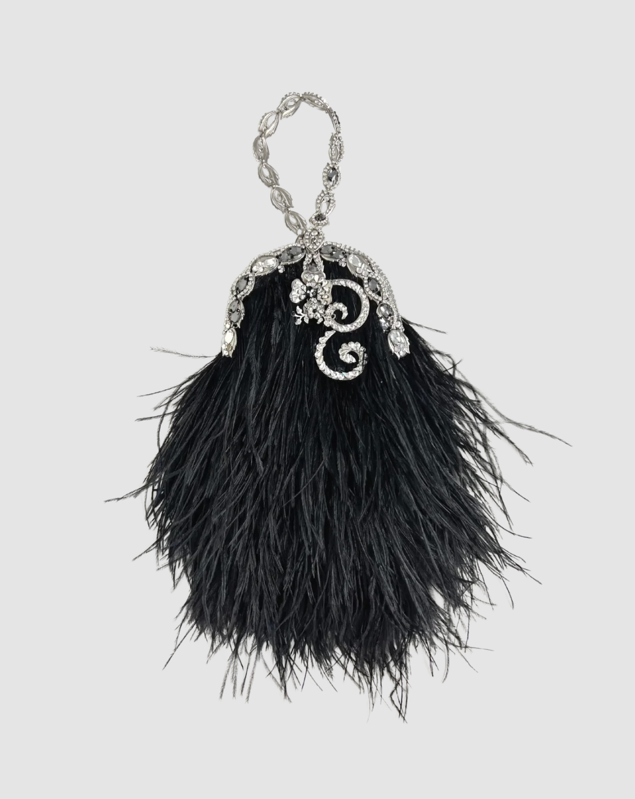 Mariae Lena Headpieces Erika Feather Purse