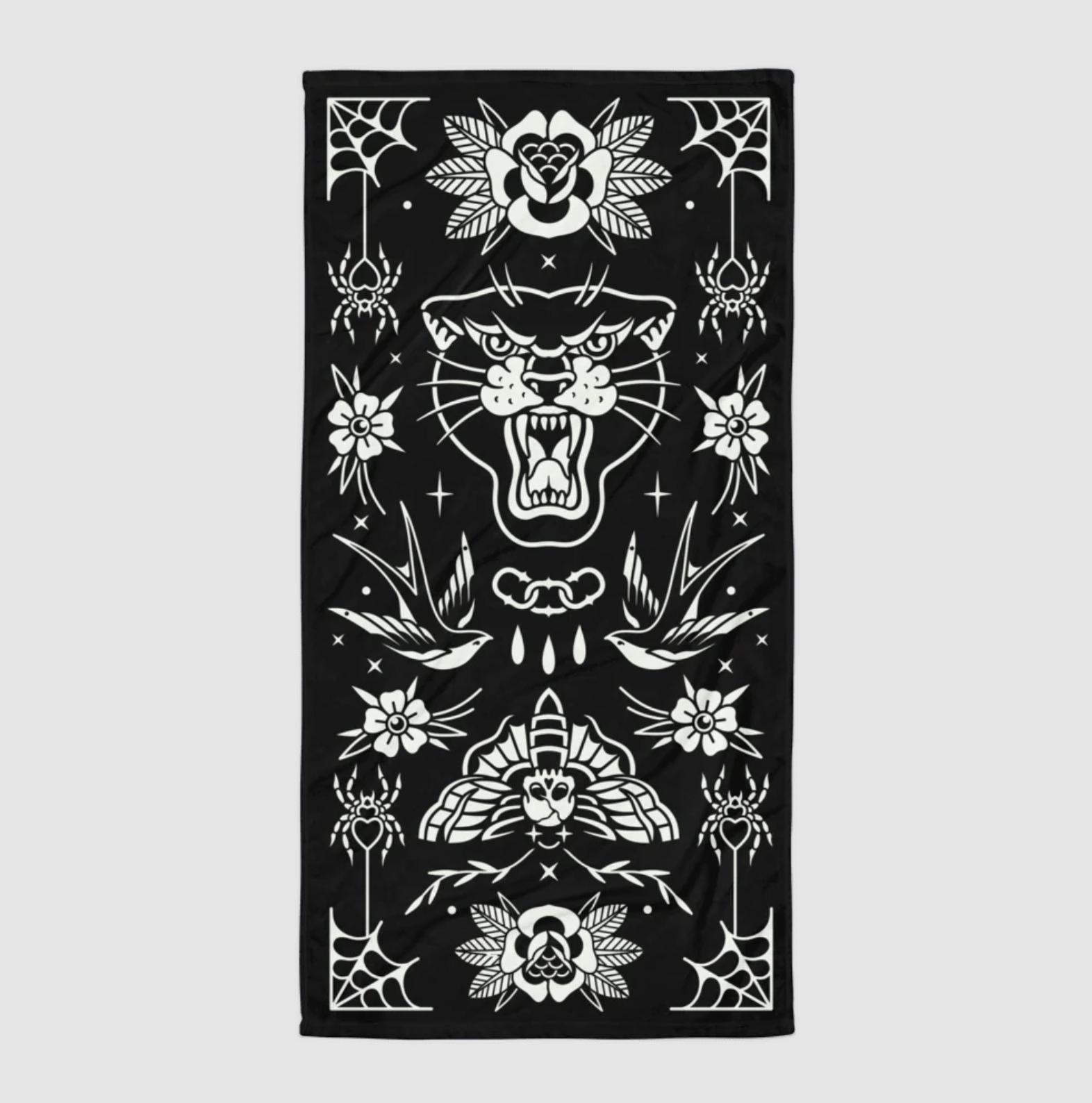 Old School Ink Towel