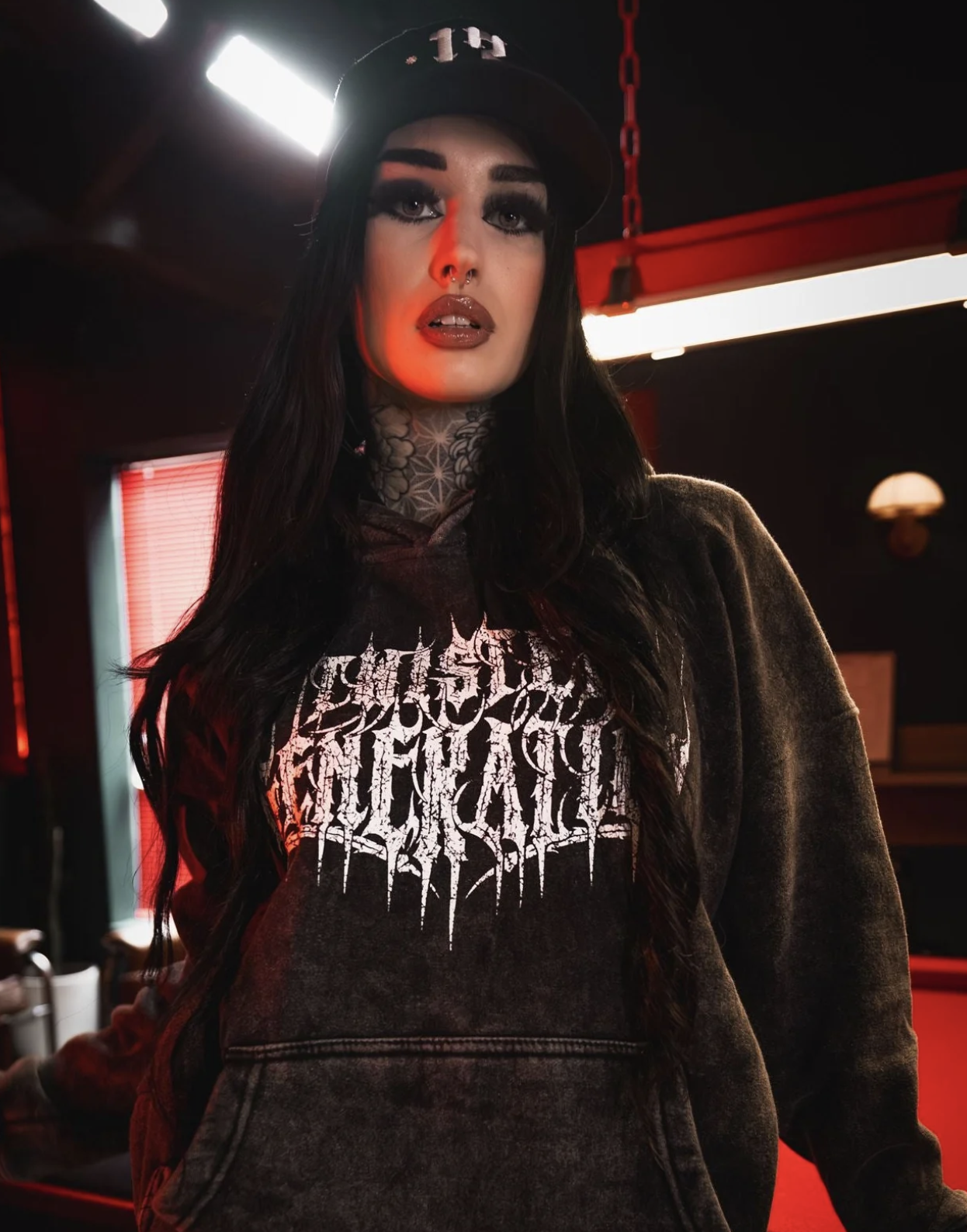 Twisted Generation Brutality Acid Wash Hoodie - Unisex