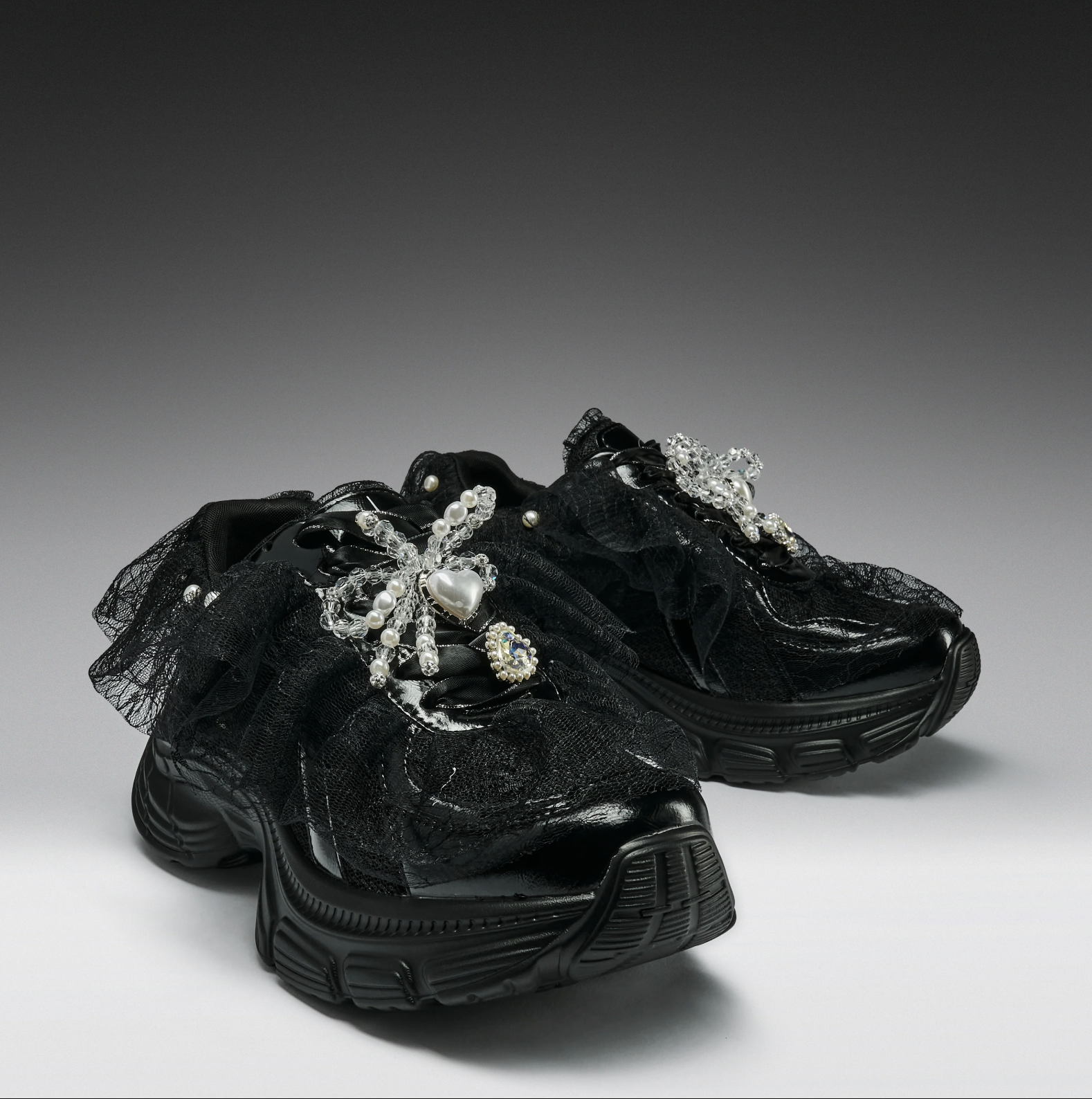 Kelpie Whimsical Terrain Trainers - Black